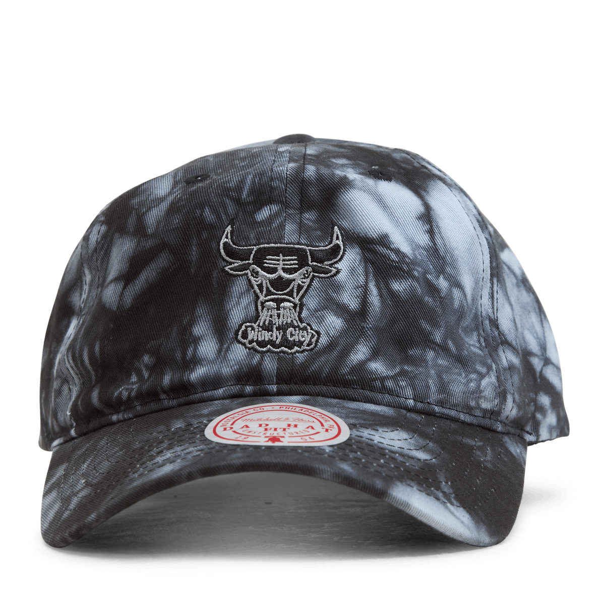 Bulls Scrunch Tie Dye Dad Hat HWC