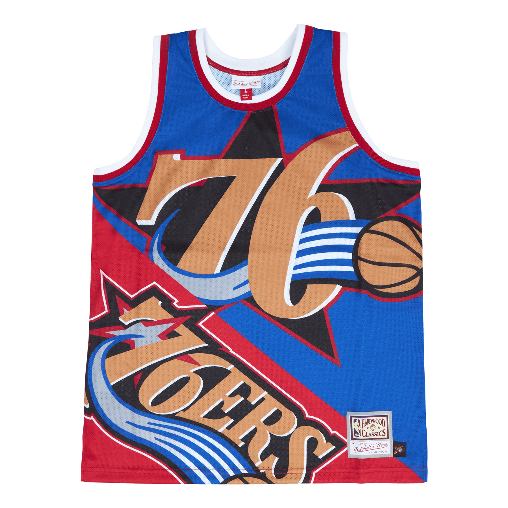 76ers Big Face Fashion Tank 5.0