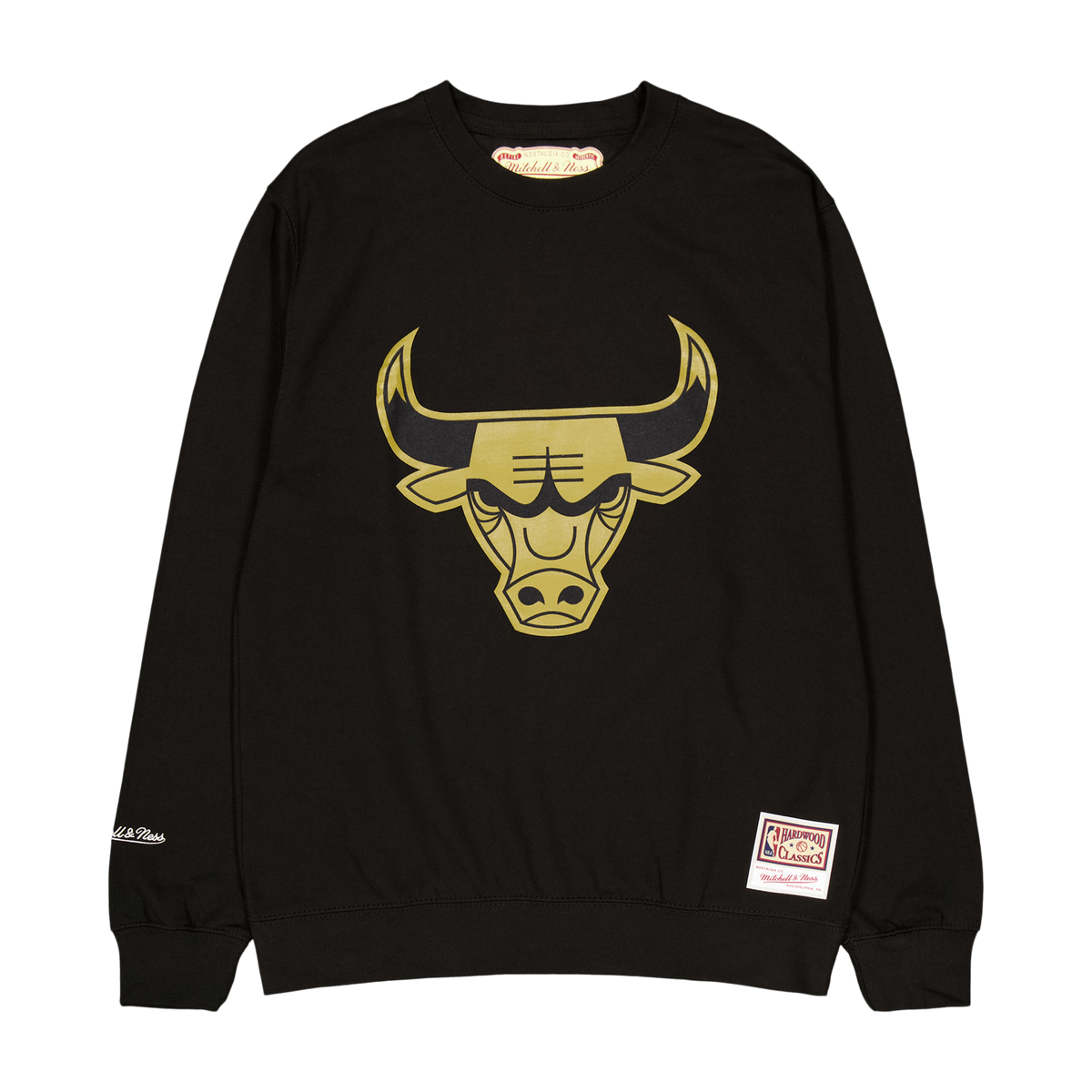 Bulls Gold Team Logo Crew