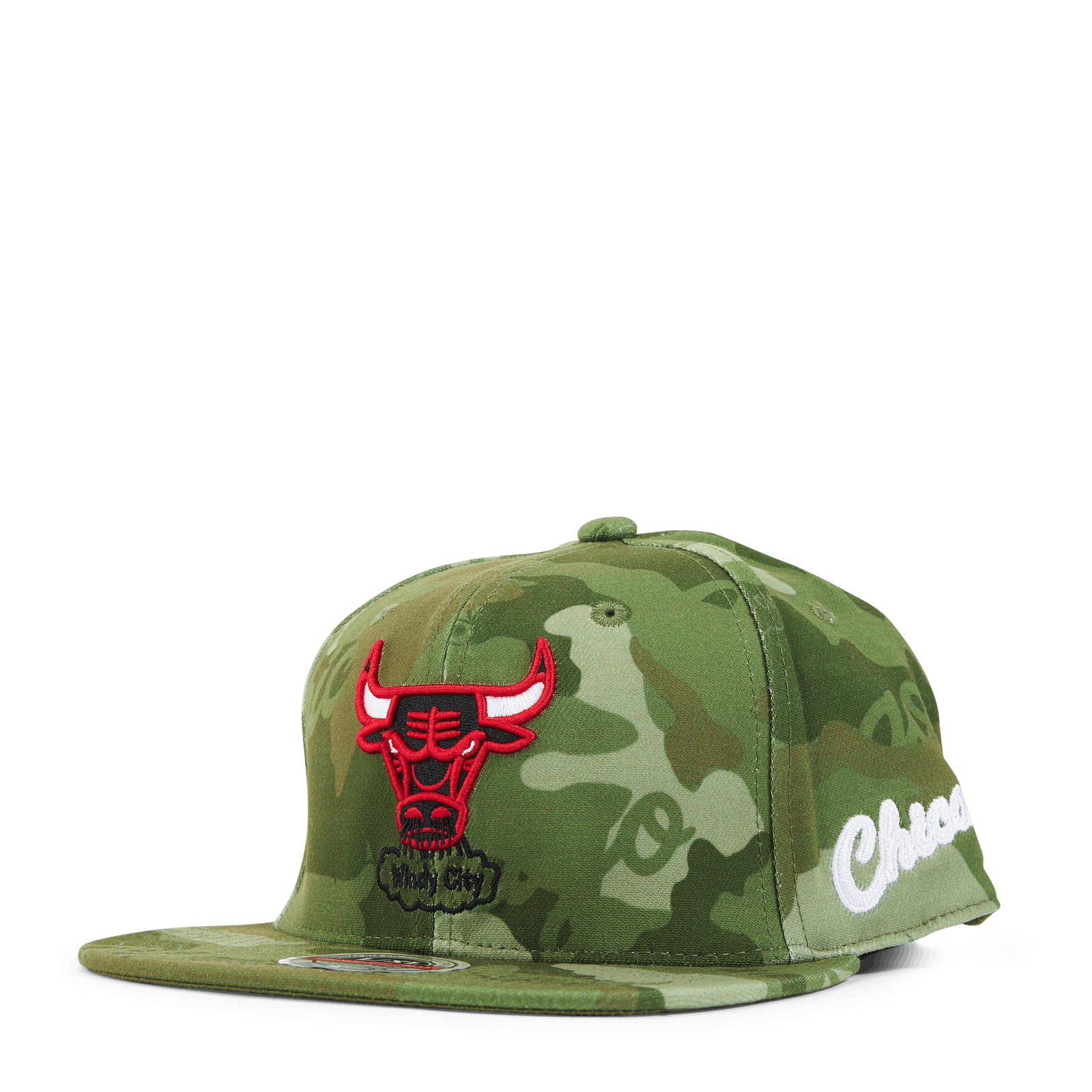 Bulls Tonal Camo Stretch Fitted HWC