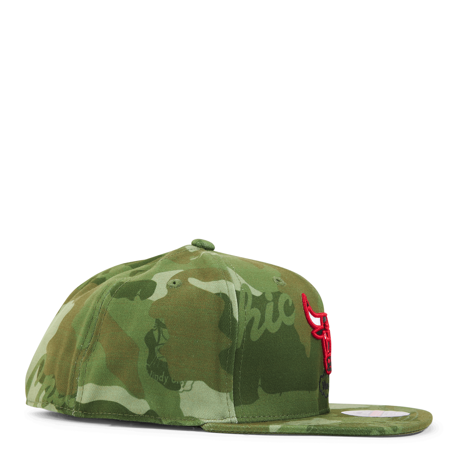 Bulls Tonal Camo Stretch Fitted HWC