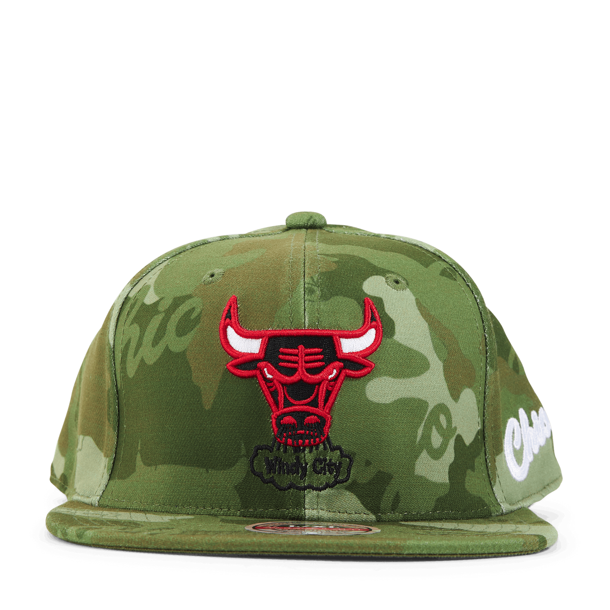 Bulls Tonal Camo Stretch Fitted HWC
