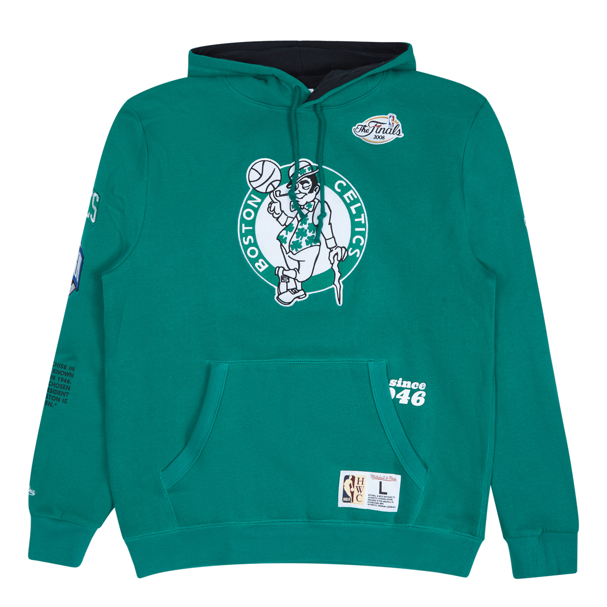 Celtics Team Origins Fleece Hoody