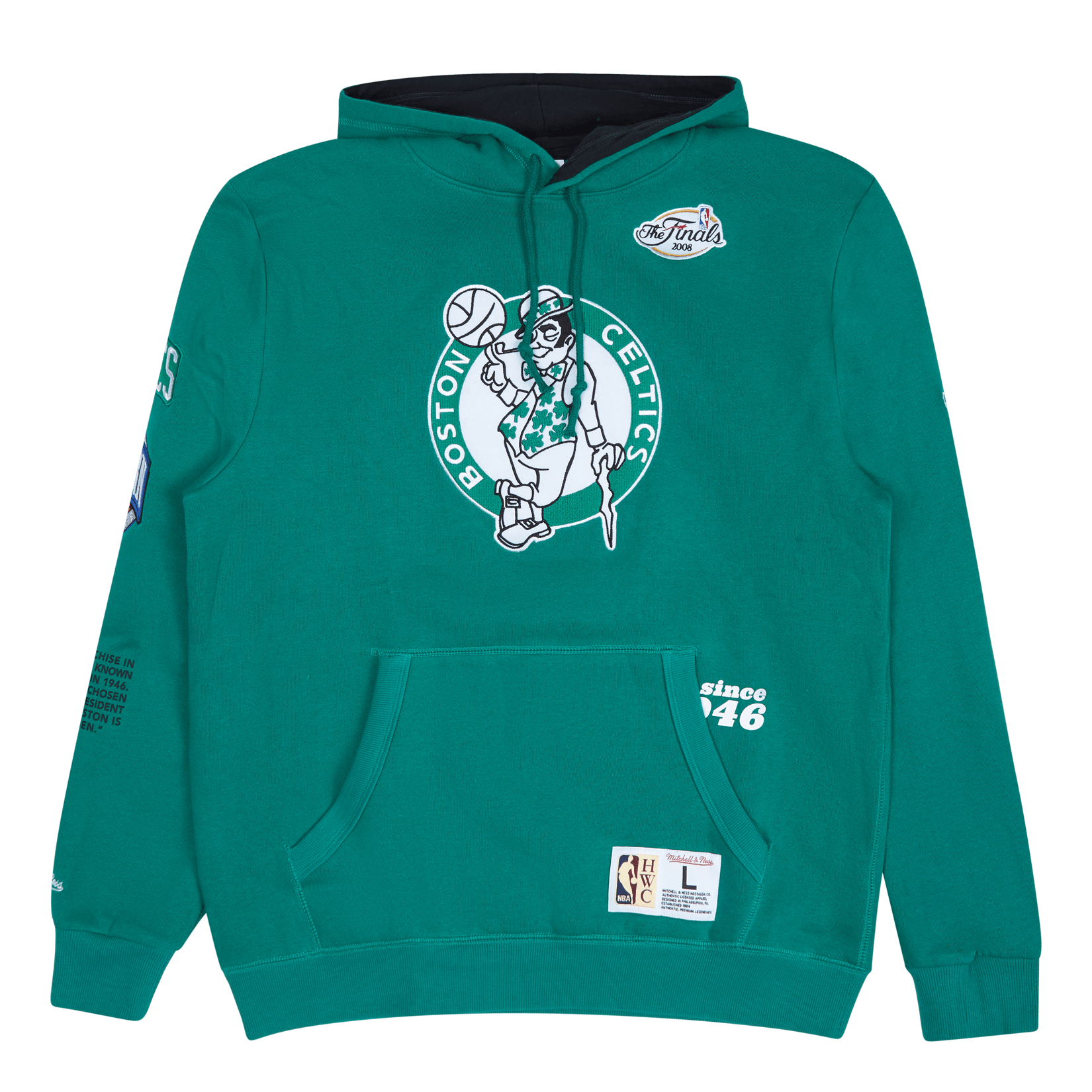 Celtics Team Origins Fleece Hoody