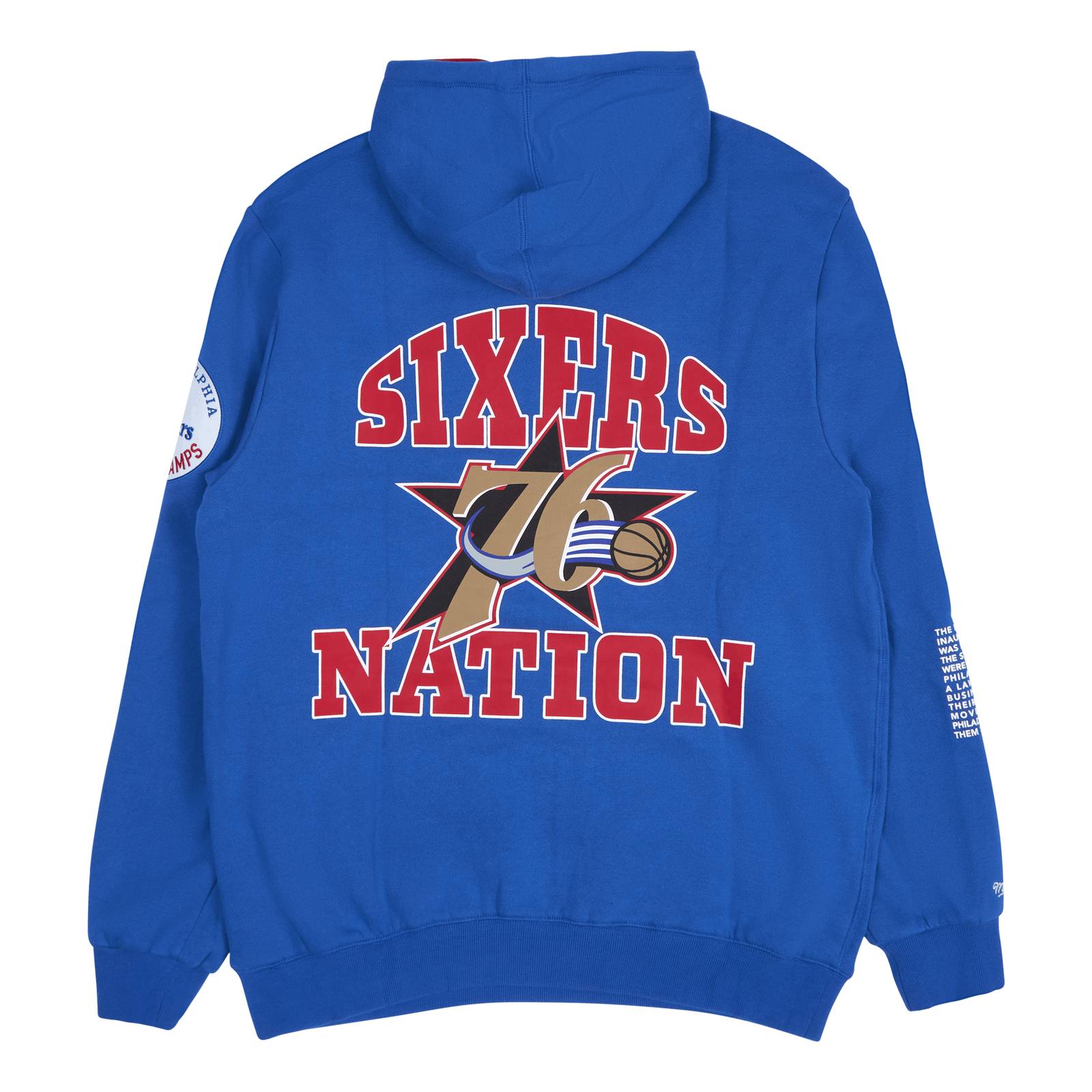 76ers Team Origins Fleece Hoodie