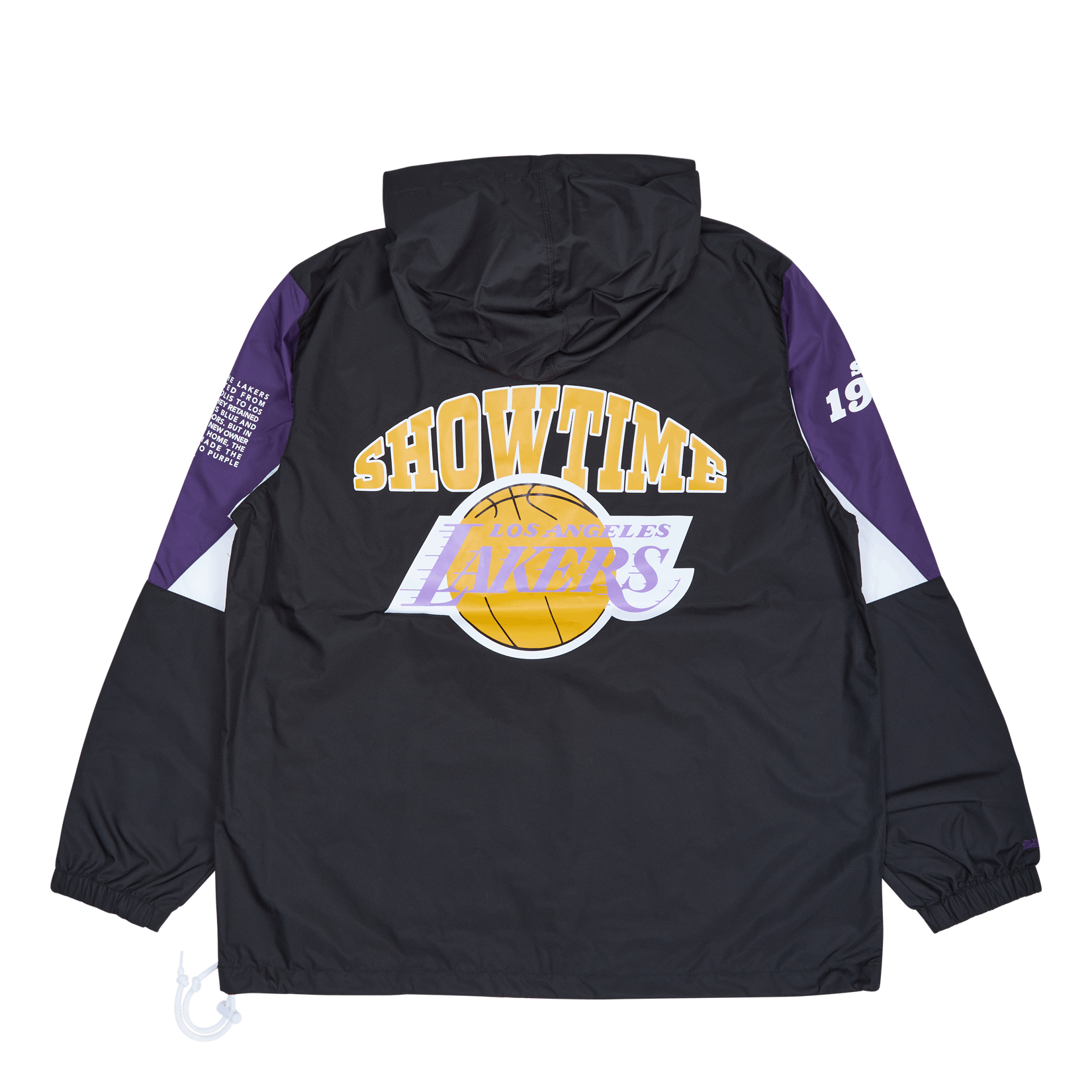 Lakers Team Origins Pullover Anorak