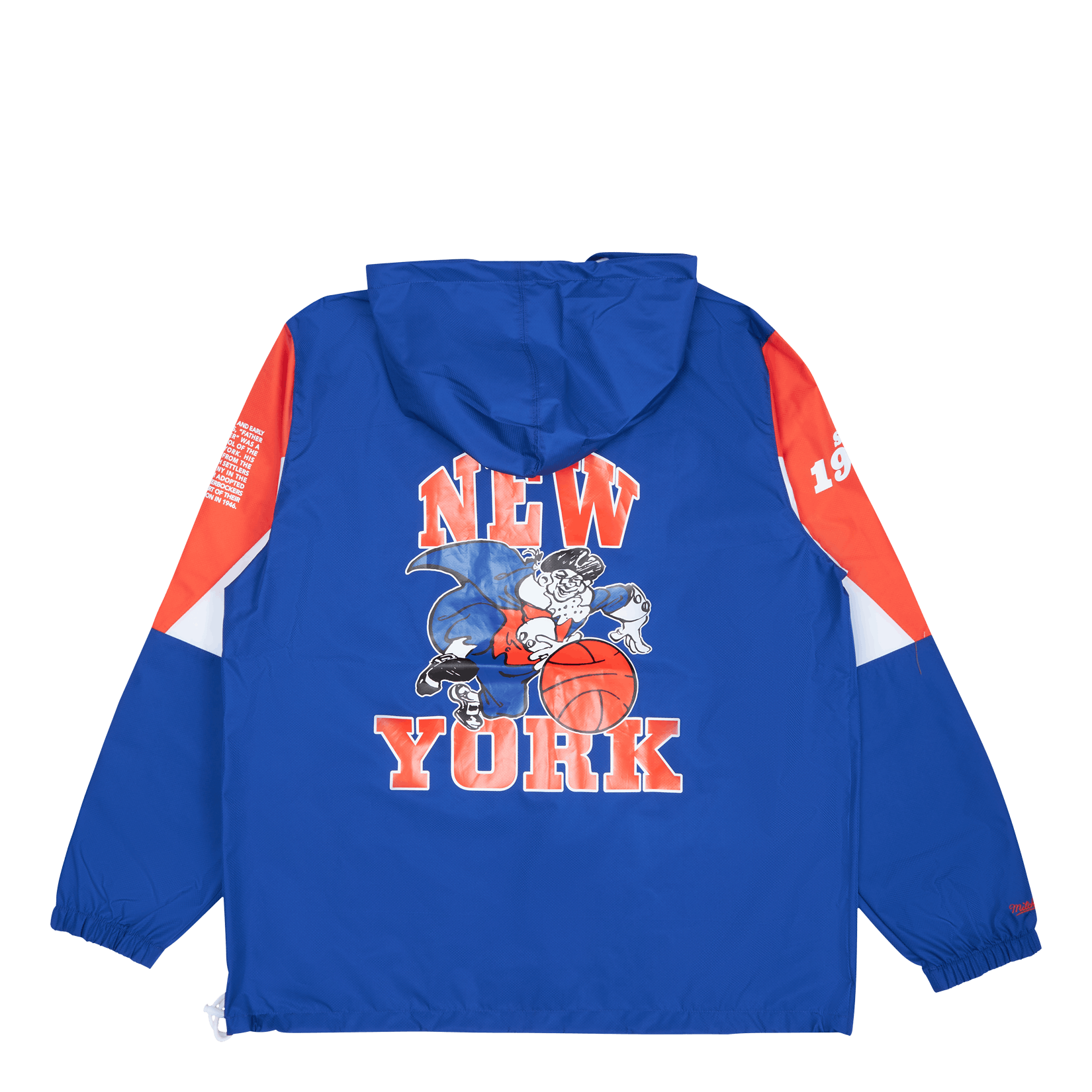 Knicks Team Origins Pullover Anorak