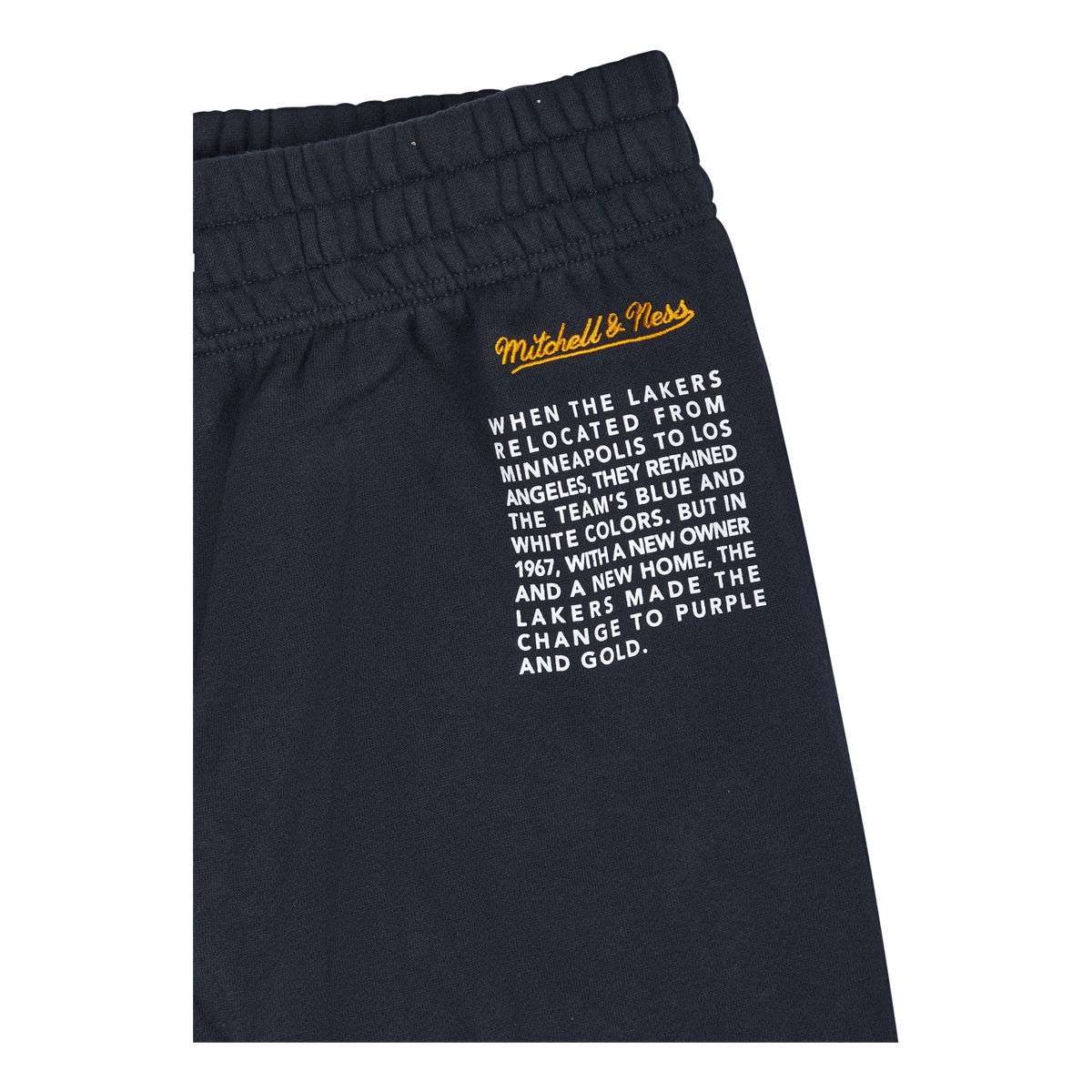Lakers Team Origins Fleece Short