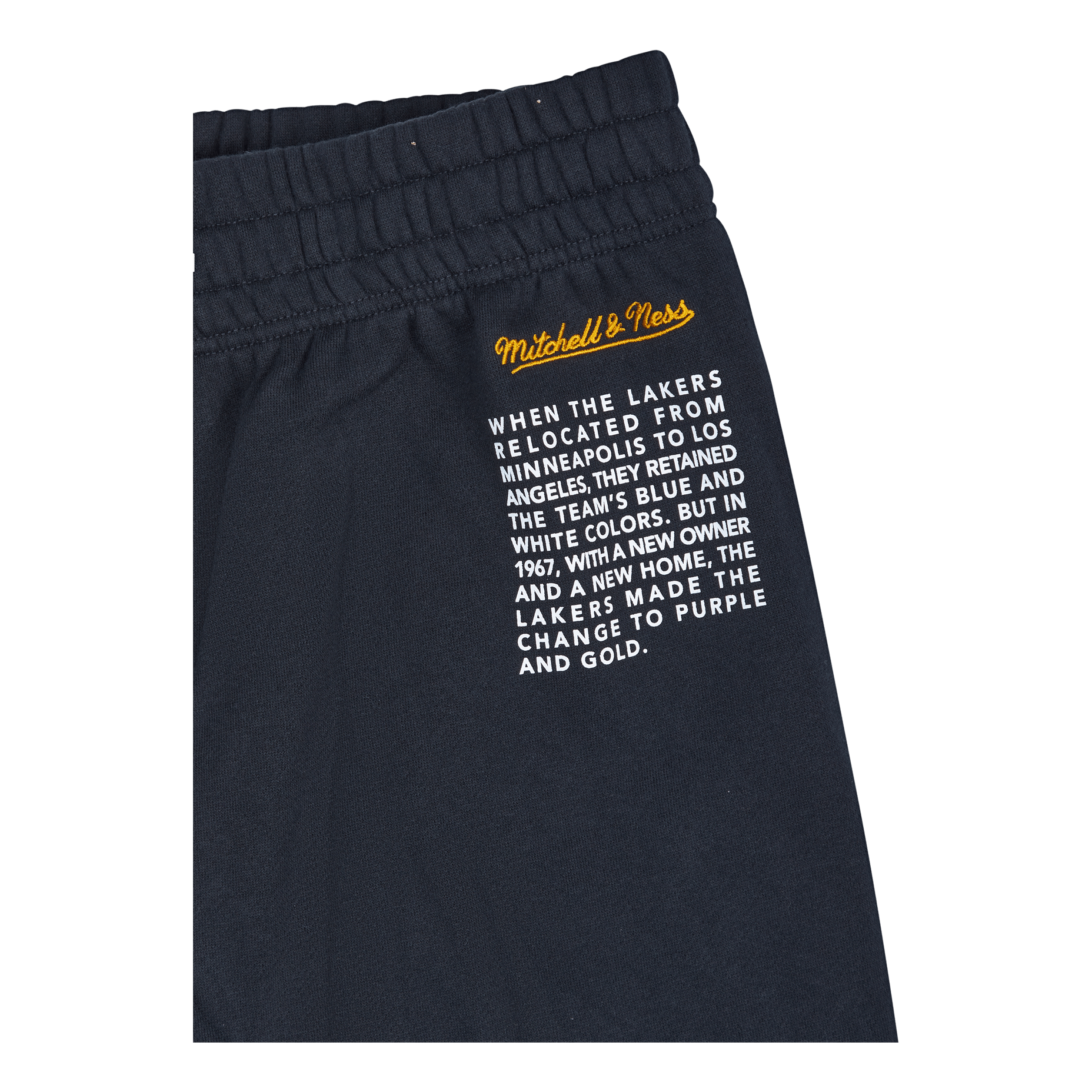 Lakers Team Origins Fleece Short