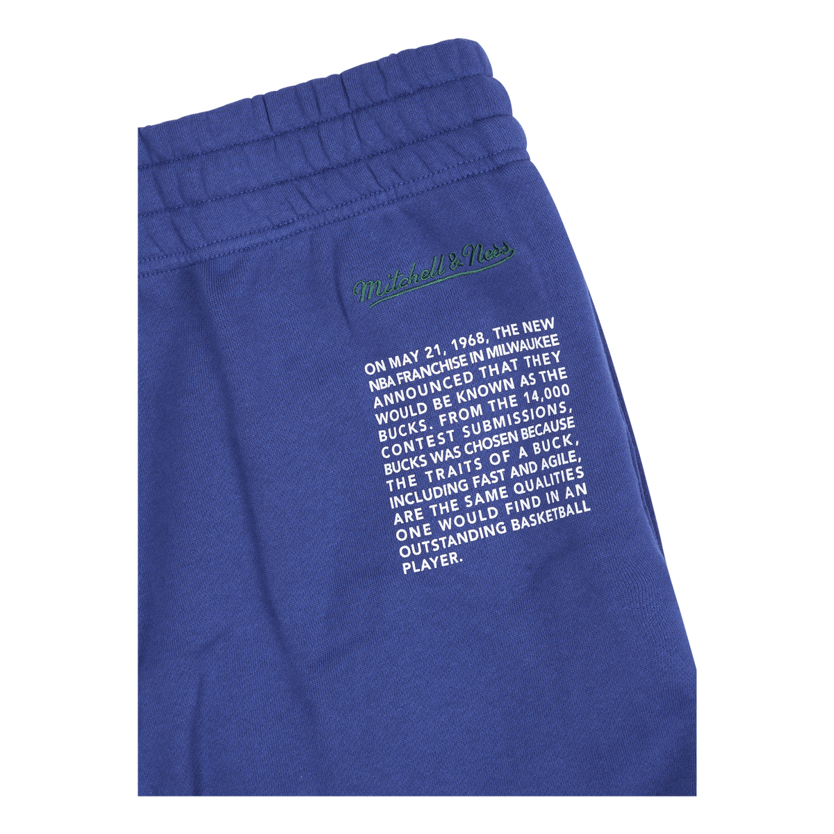 Bucks Team Origins Fleece Short