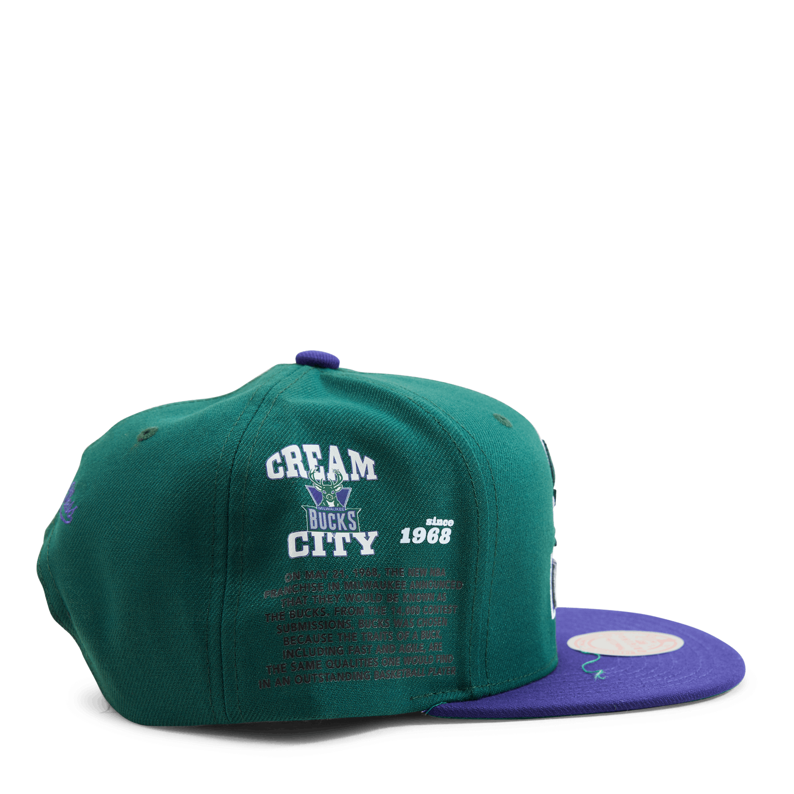 Bucks Team Origins Snapback HWC
