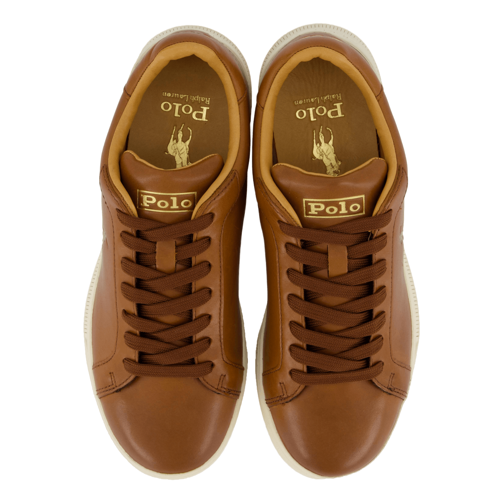 Heritage Court II Leather Sneaker Polo Pale Russet