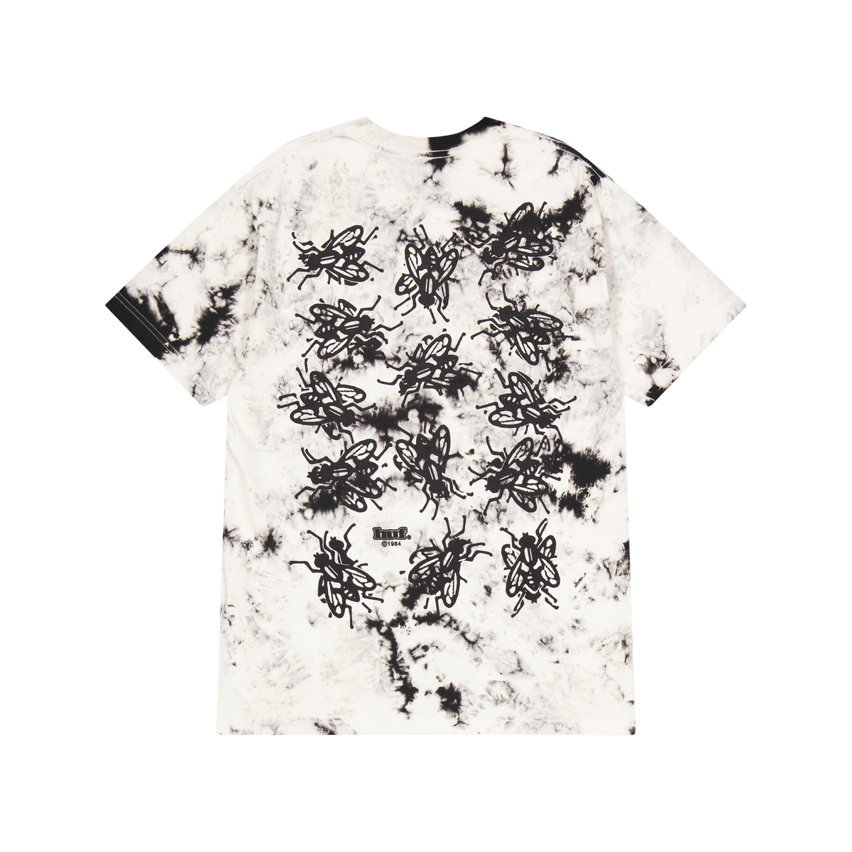 Fly Situation S/s Tiedye Tee Black