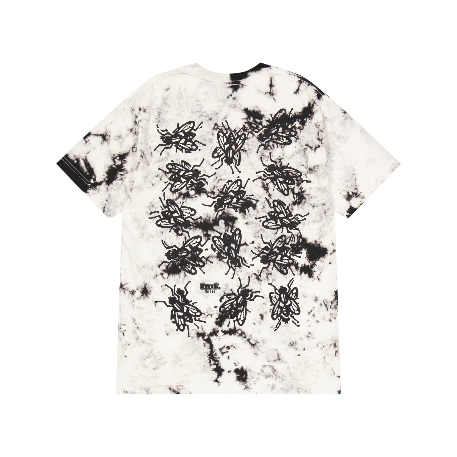 Fly Situation S/s Tiedye Tee Black