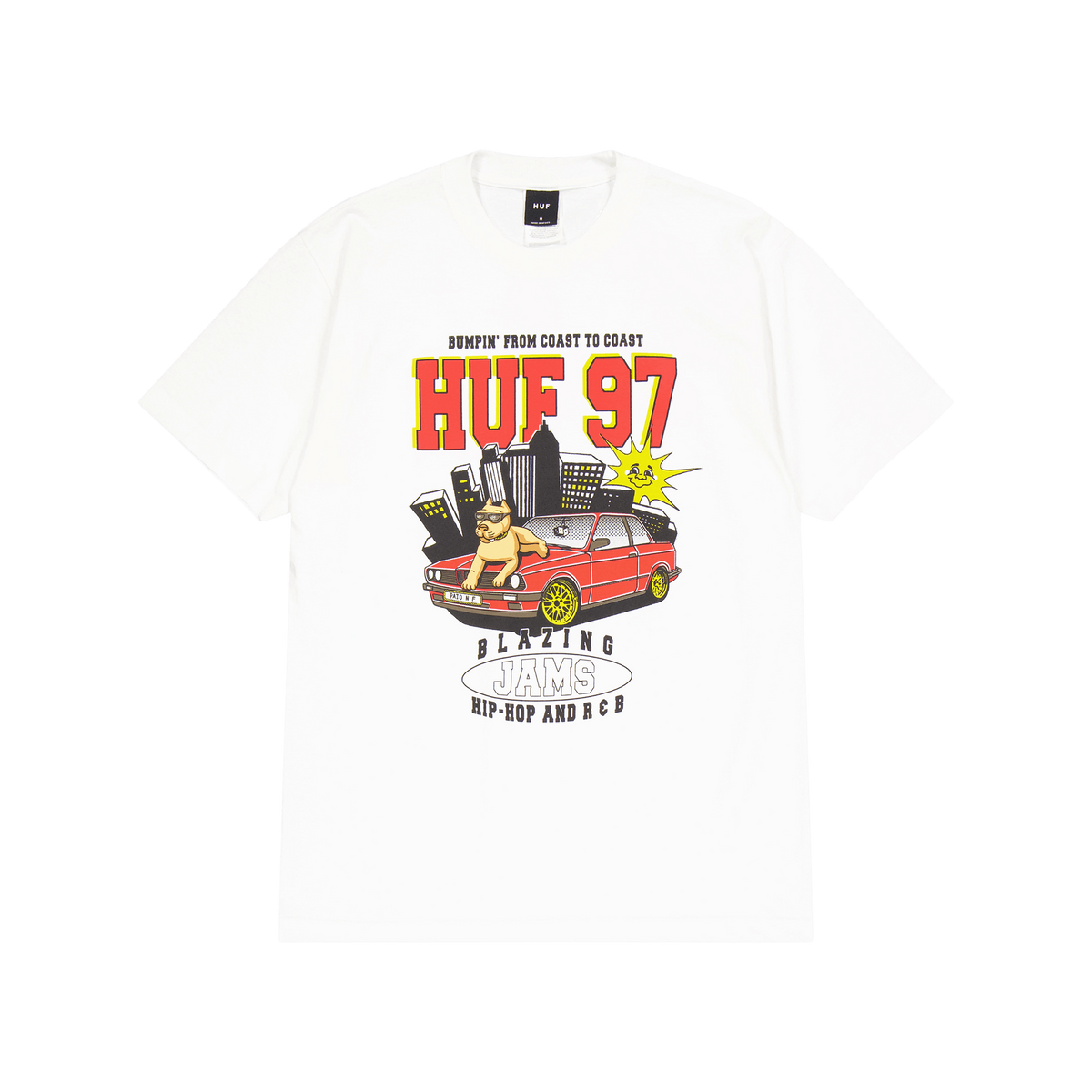 Blazing Jams S/s Tee White