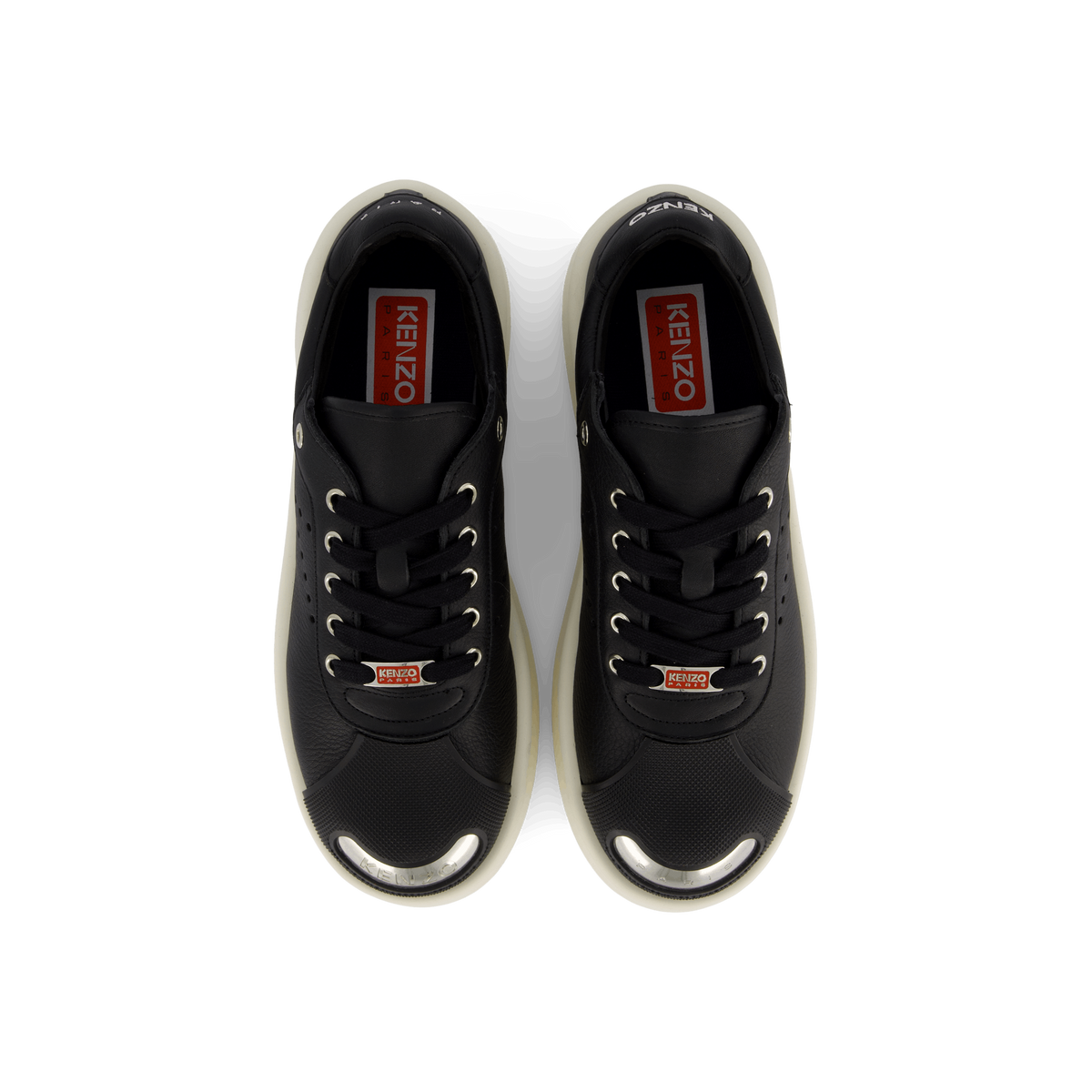 Black kenzo trainers sales