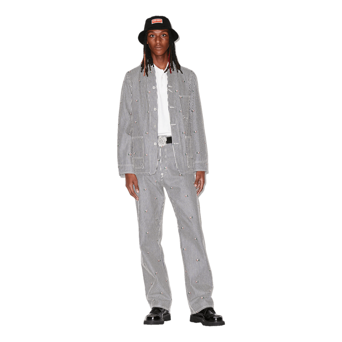 Denim Pants Kenzo Pixel Rinse Blue Denim