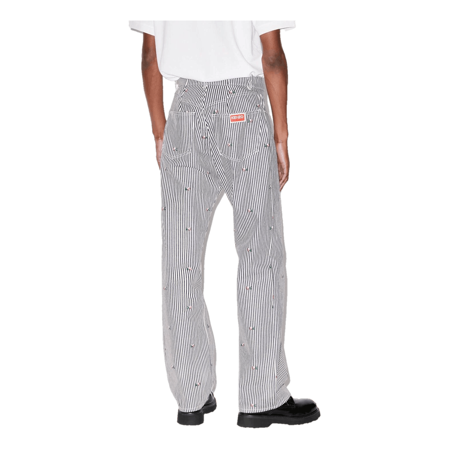 Denim Pants Kenzo Pixel Rinse Blue Denim