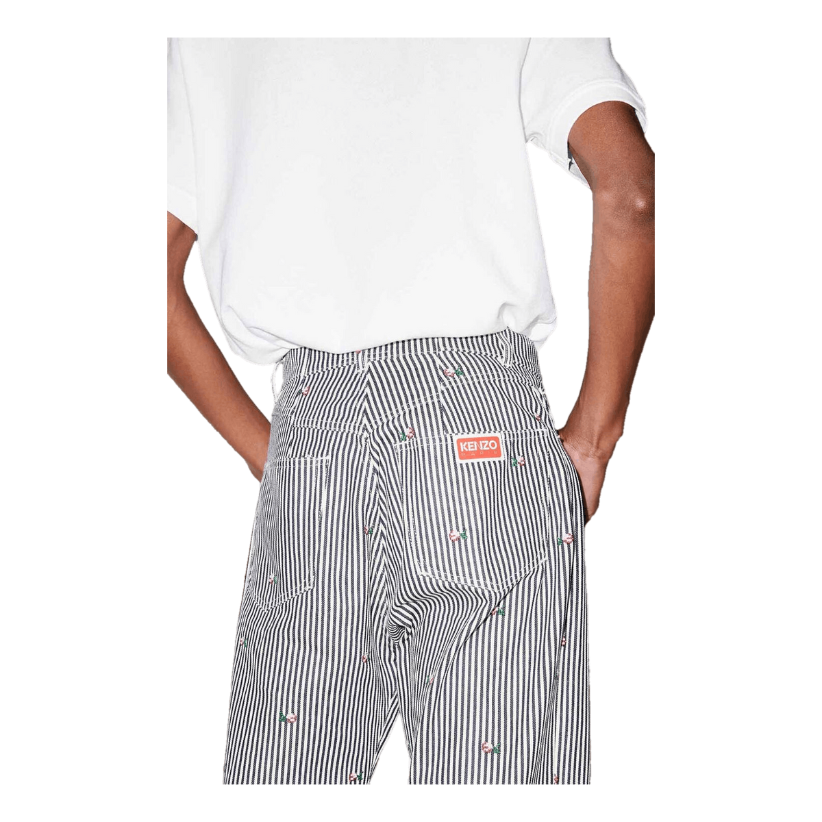 Denim Pants Kenzo Pixel Rinse Blue Denim