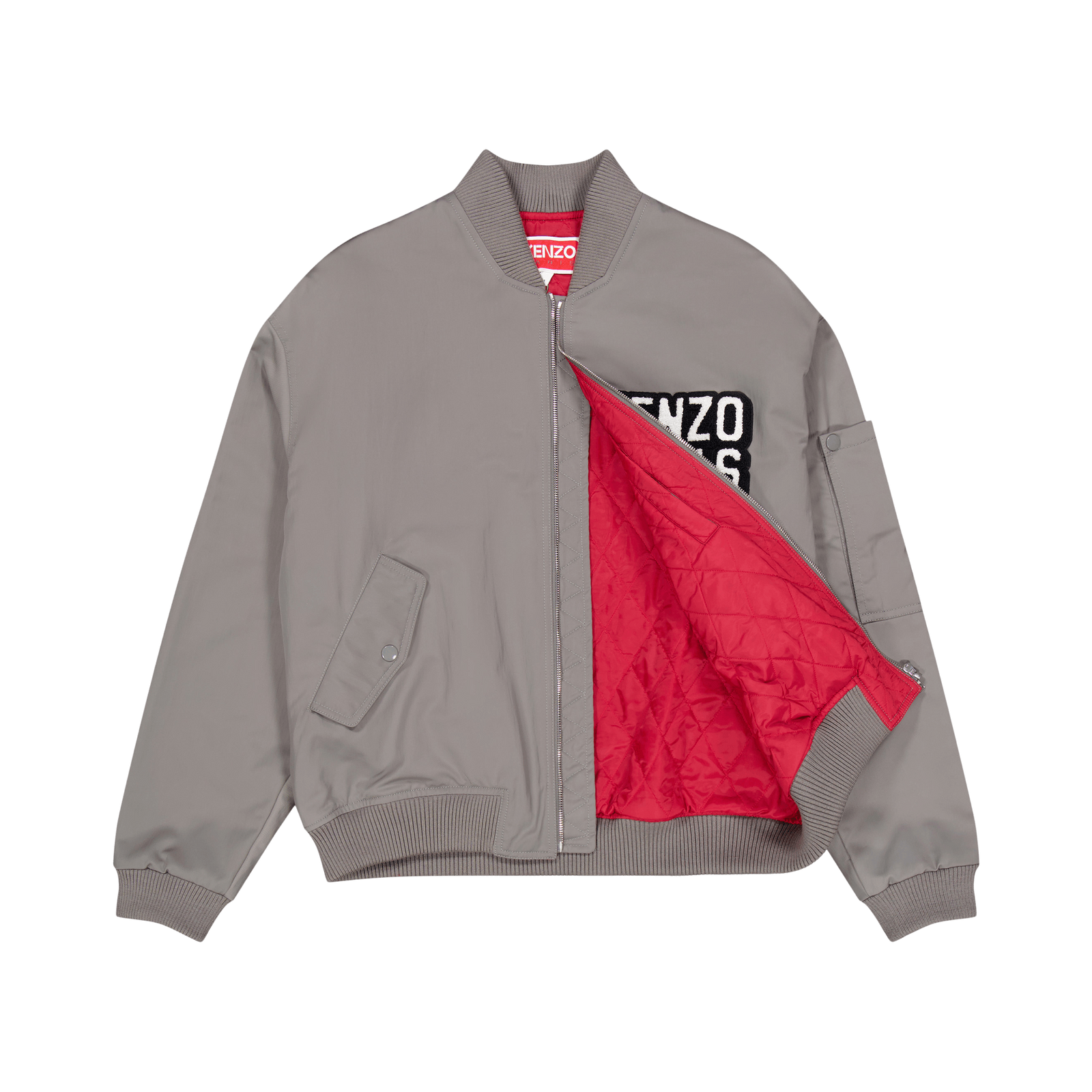 Bomber Jacket Ken Zo Middle Grey