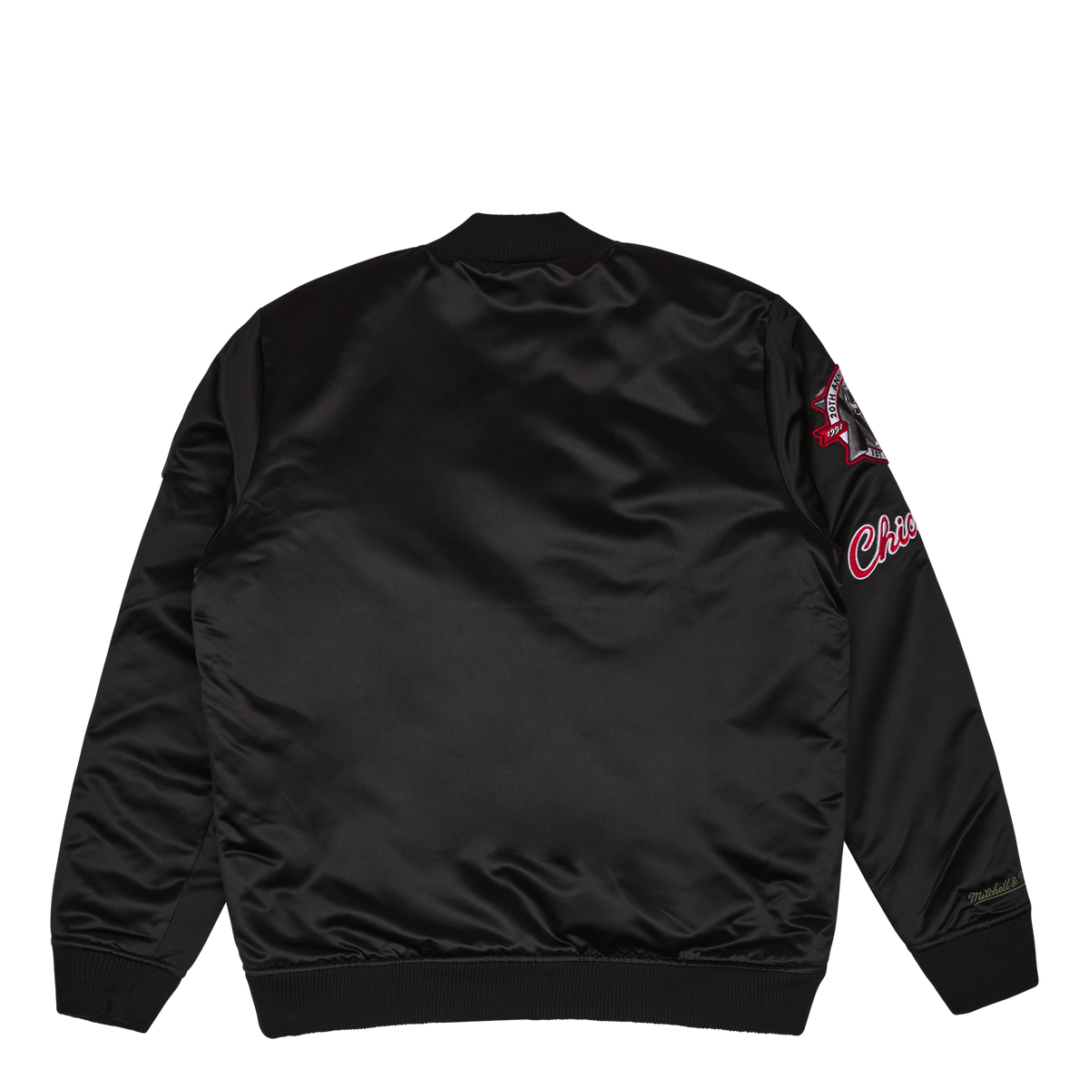Bulls Flight Satin Bomber Jacket