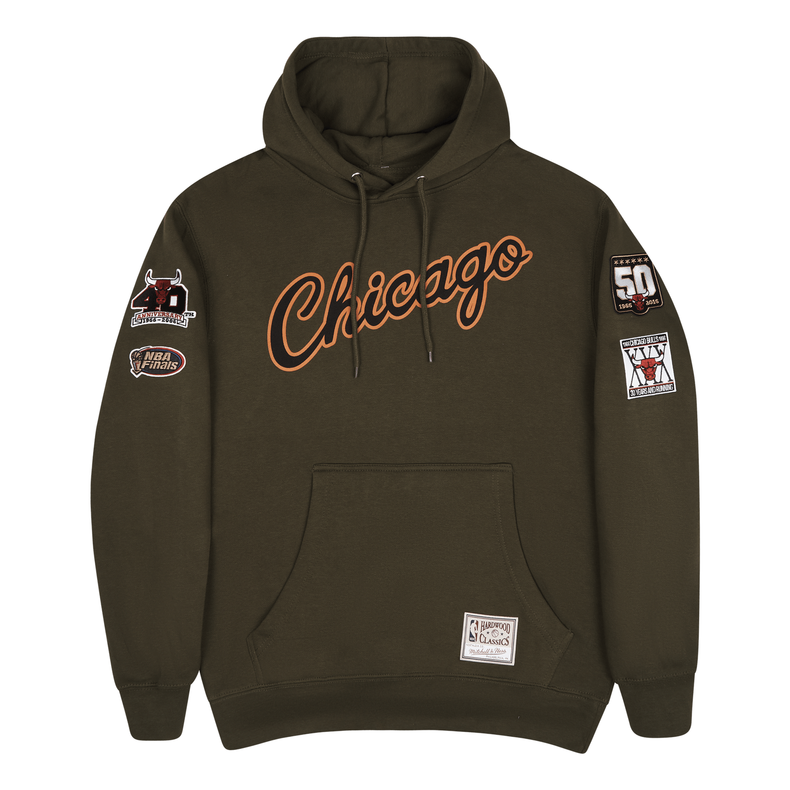 Bulls Script Flight Hoodie