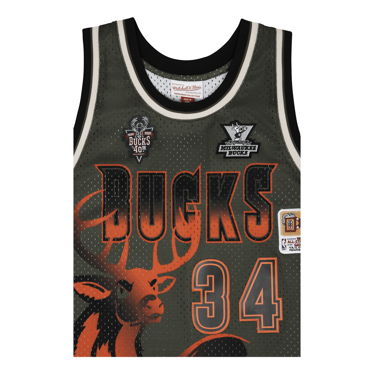 Bucks Flight Swingman Jersey - Ray A Dark