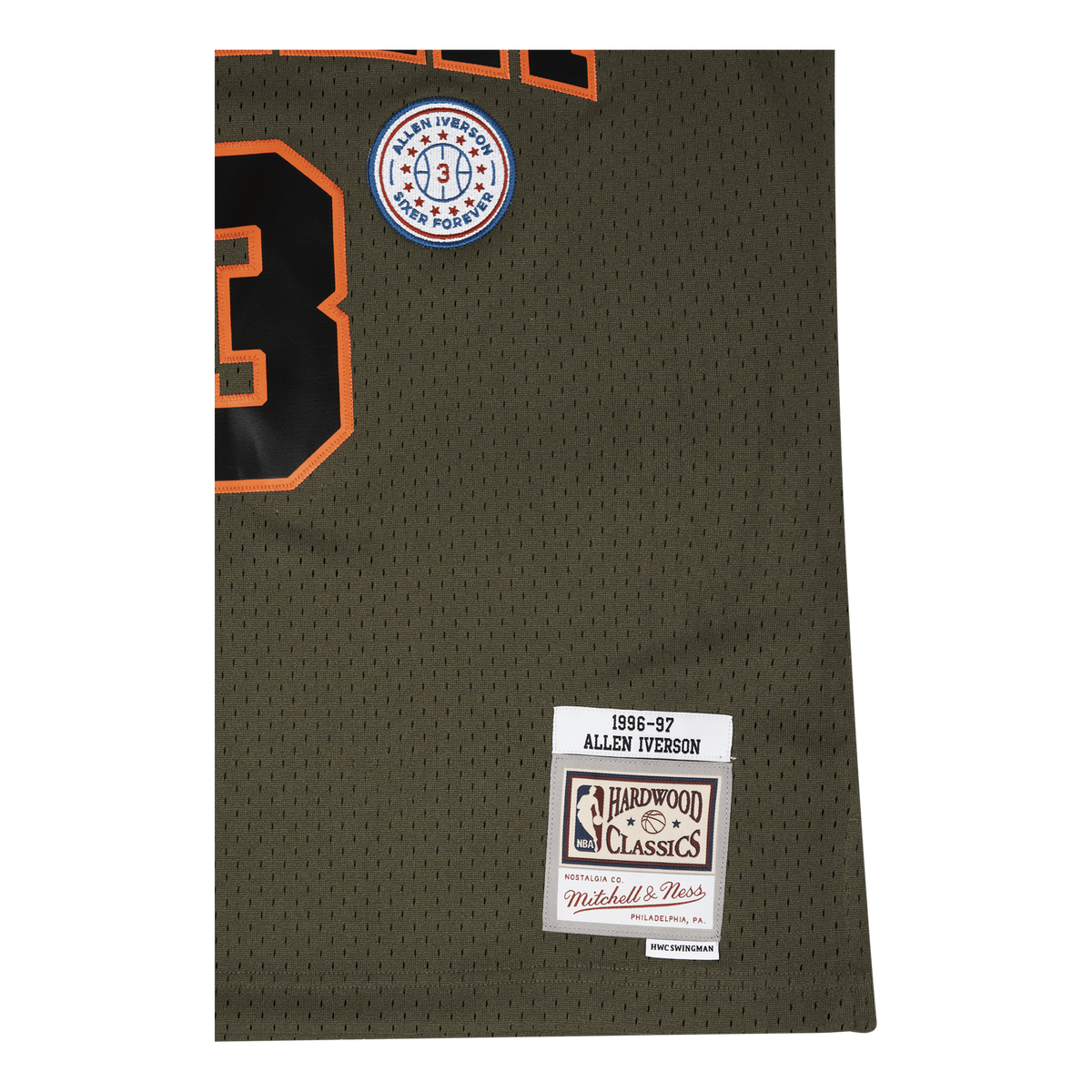 76ers Flight Swingman Jersey - Allen Dark