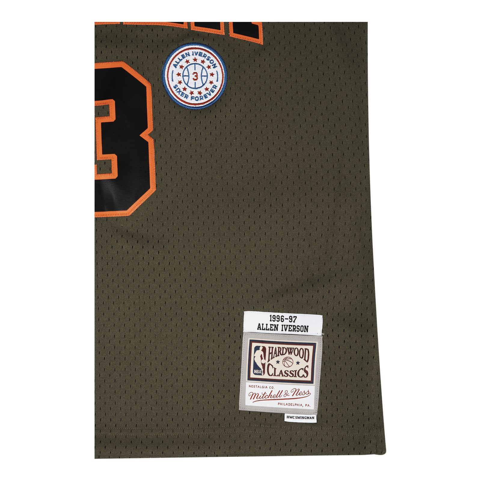 76ers Flight Swingman Jersey - Allen Dark