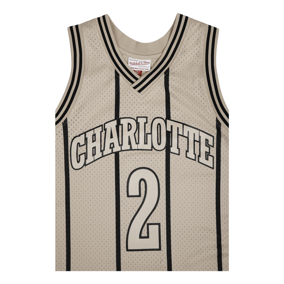 Hornets Khaki Swingman Jersey