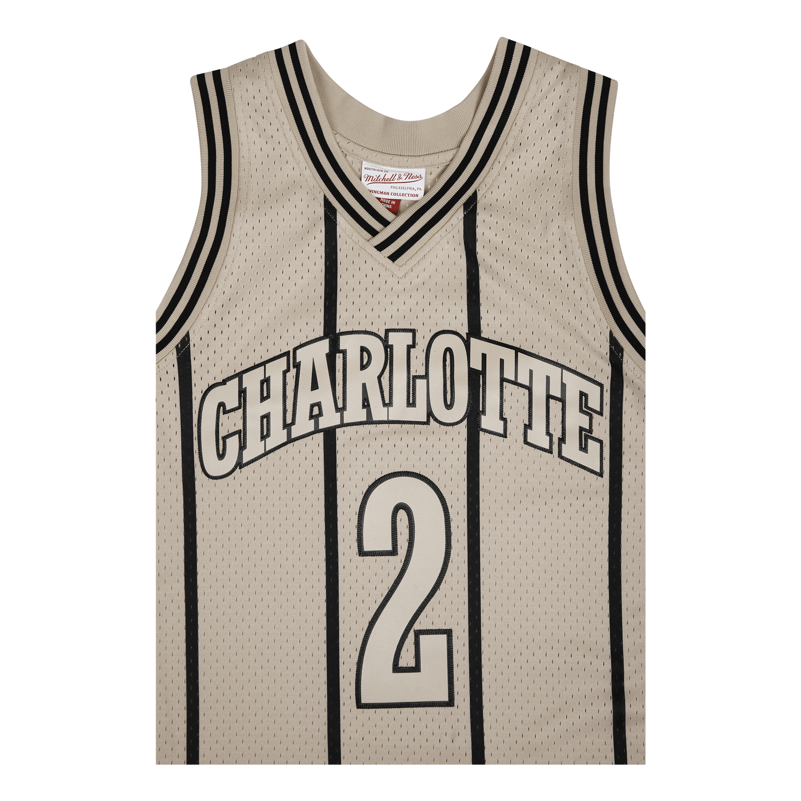 Hornets Khaki Swingman Jersey