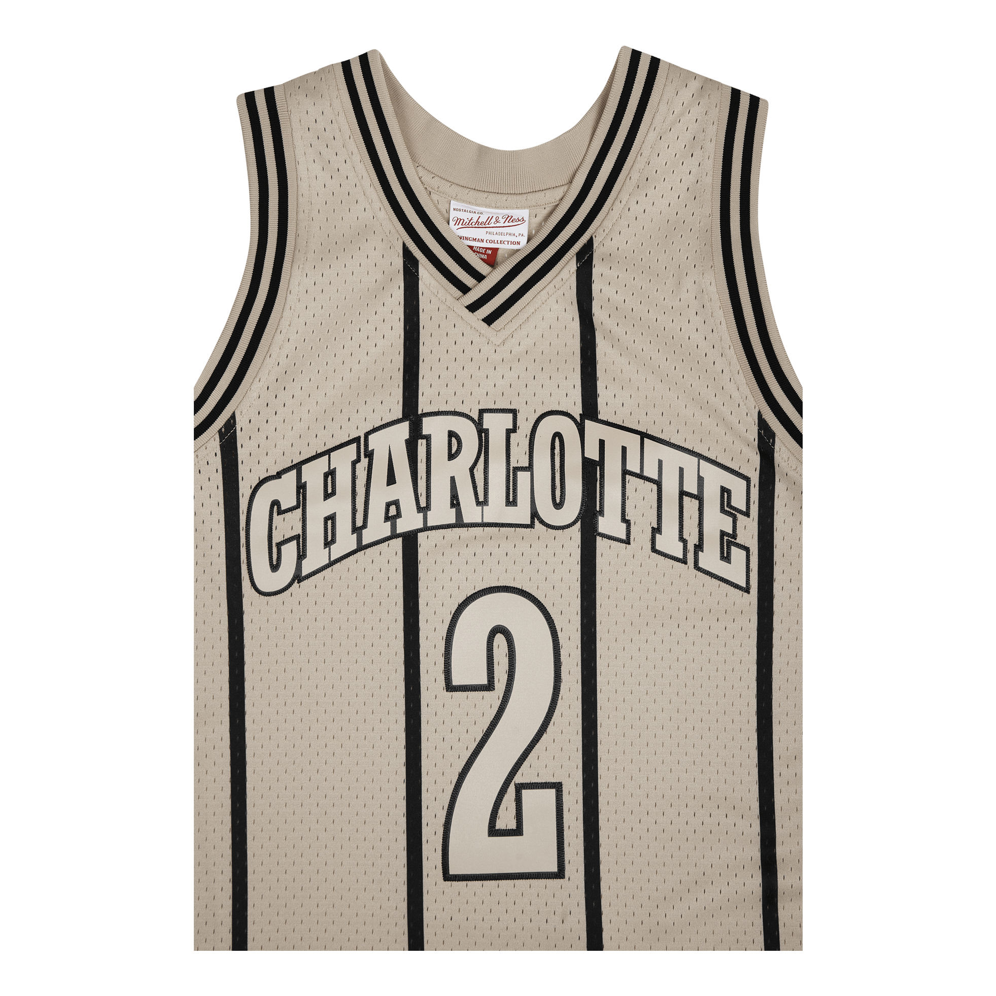 Hornets Khaki Swingman Jersey