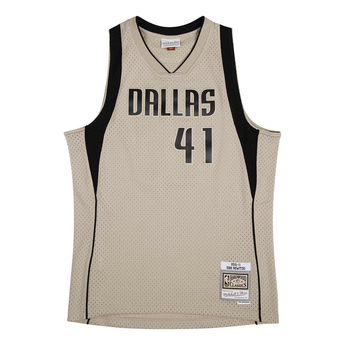 Mavs Khaki Swingman Jersey