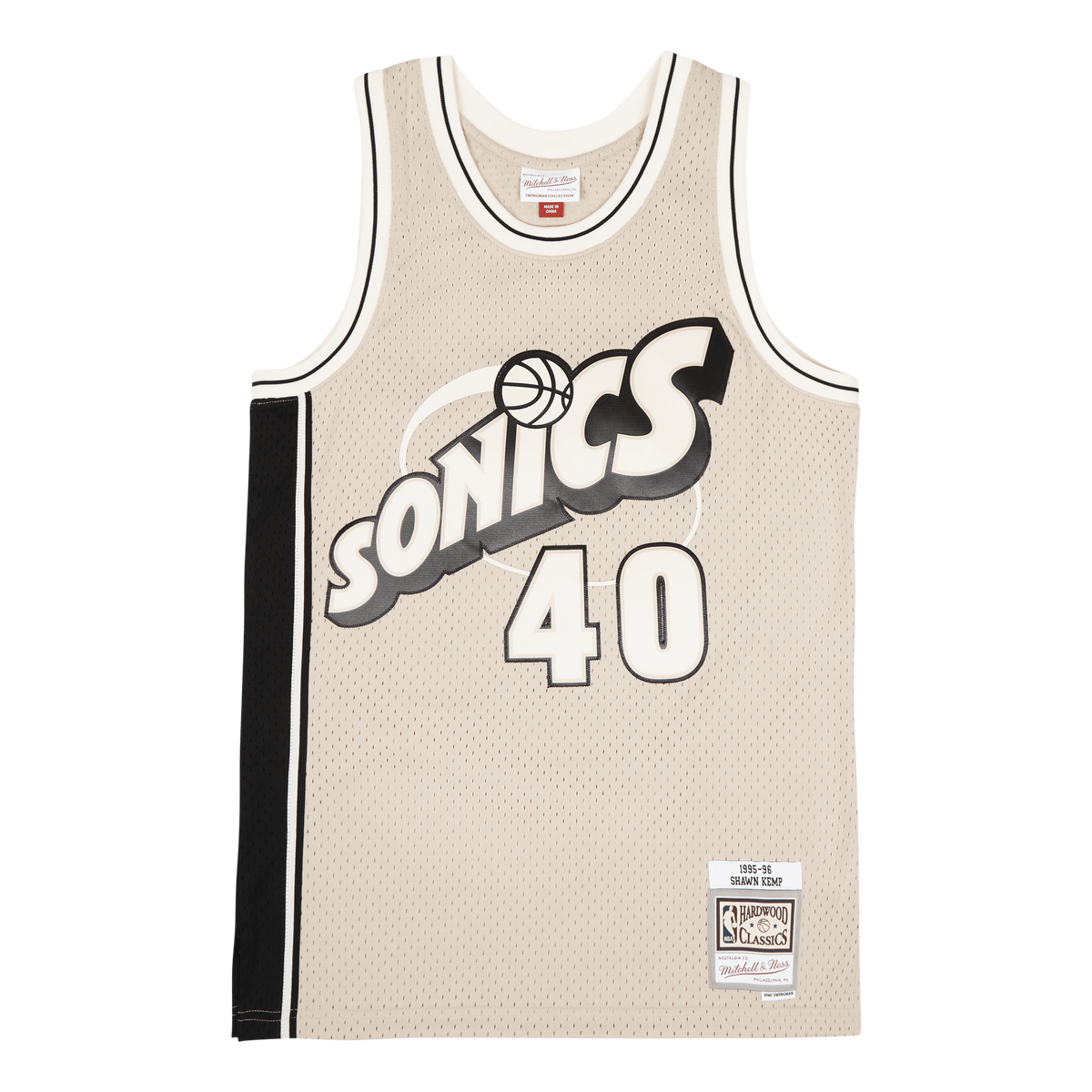 Supersonics Khaki  Swingman Jersey