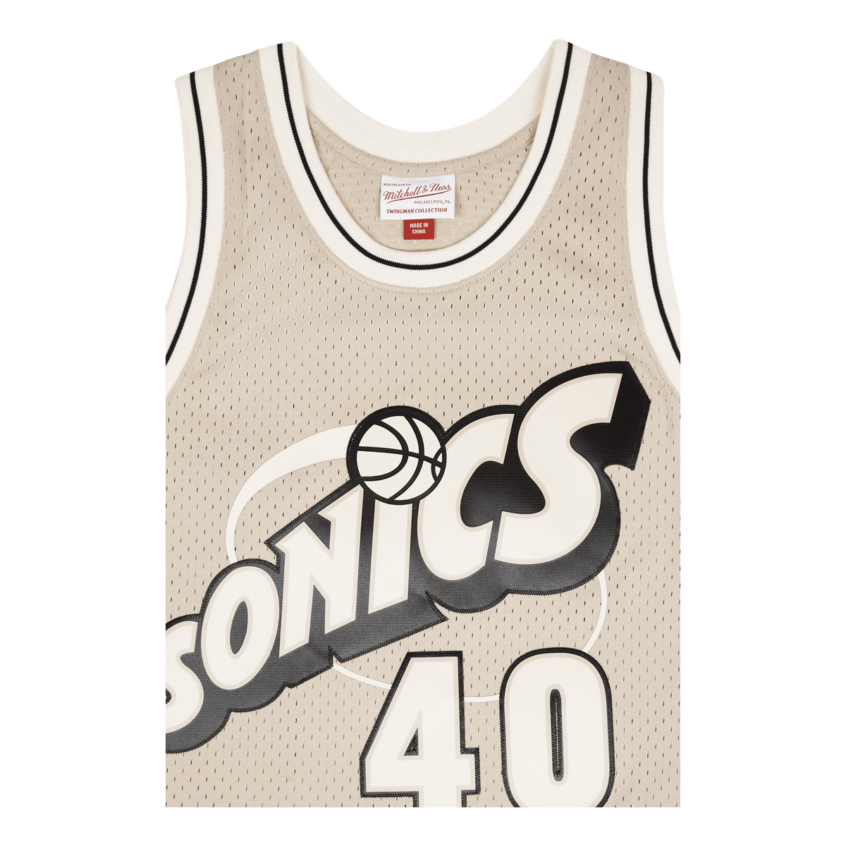 Supersonics Khaki  Swingman Jersey