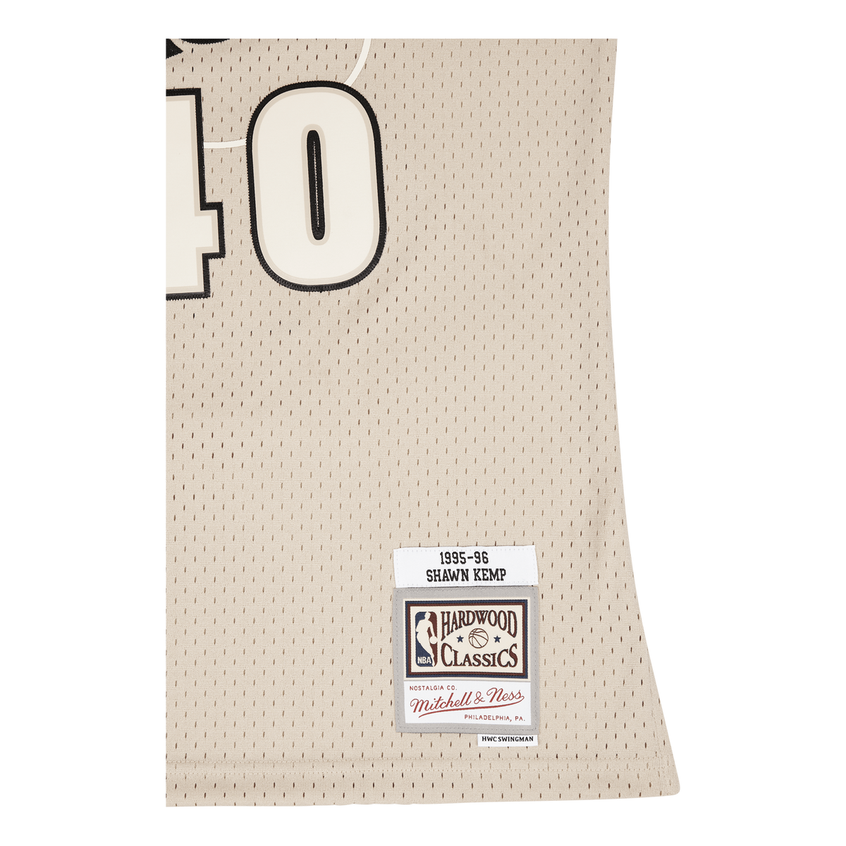 Supersonics Khaki  Swingman Jersey