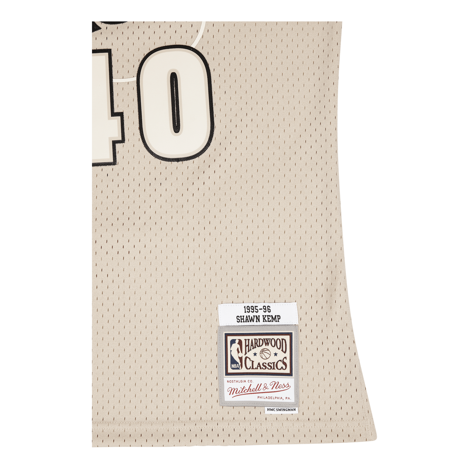 Supersonics Khaki  Swingman Jersey