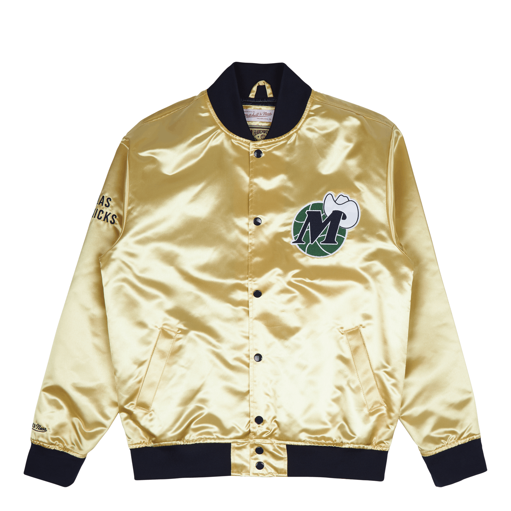 Mavs Lightweight Satin Jacket