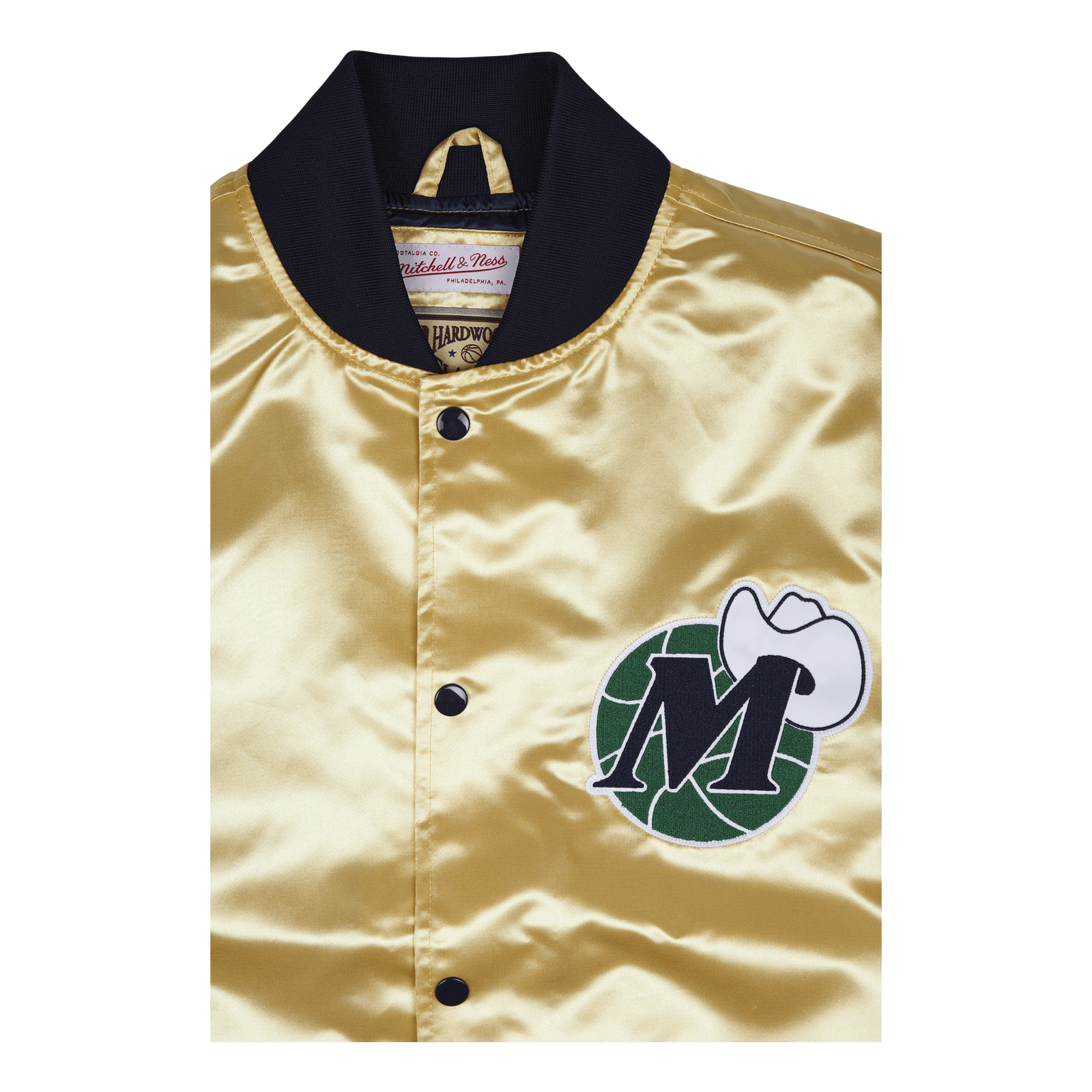 Mavs Lightweight Satin Jacket