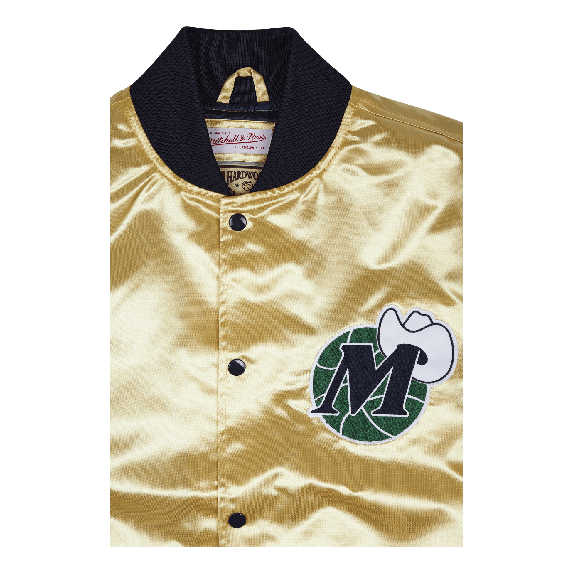 Mavs Lightweight Satin Jacket