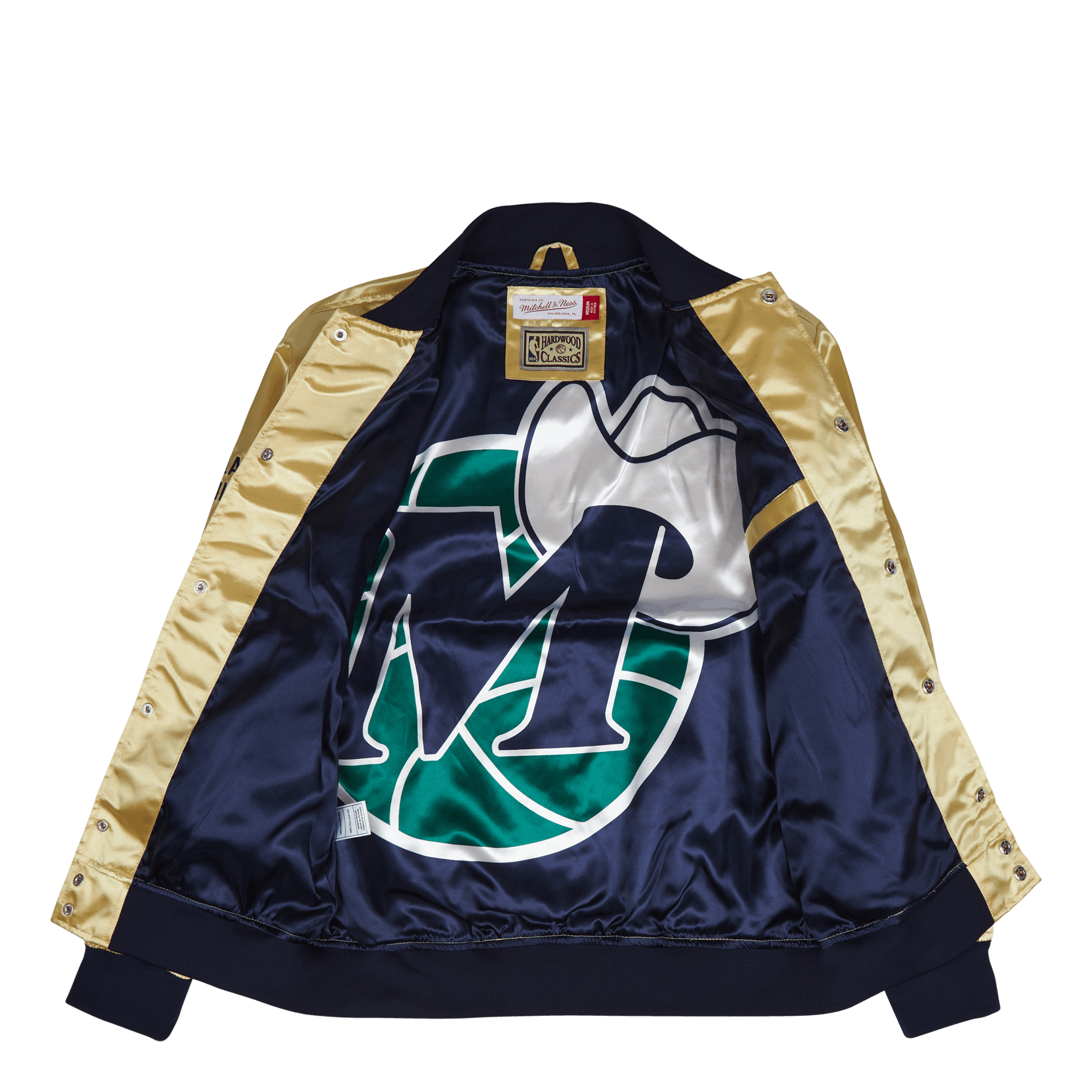 Mavs Lightweight Satin Jacket