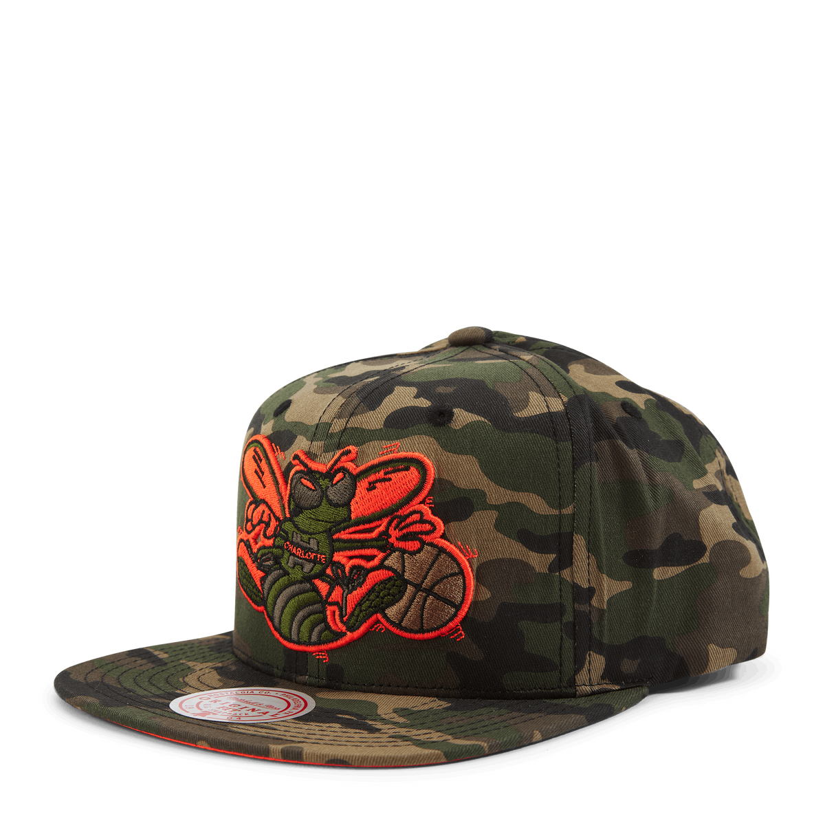 Hornets Neon Camo Pop Snapback HWC