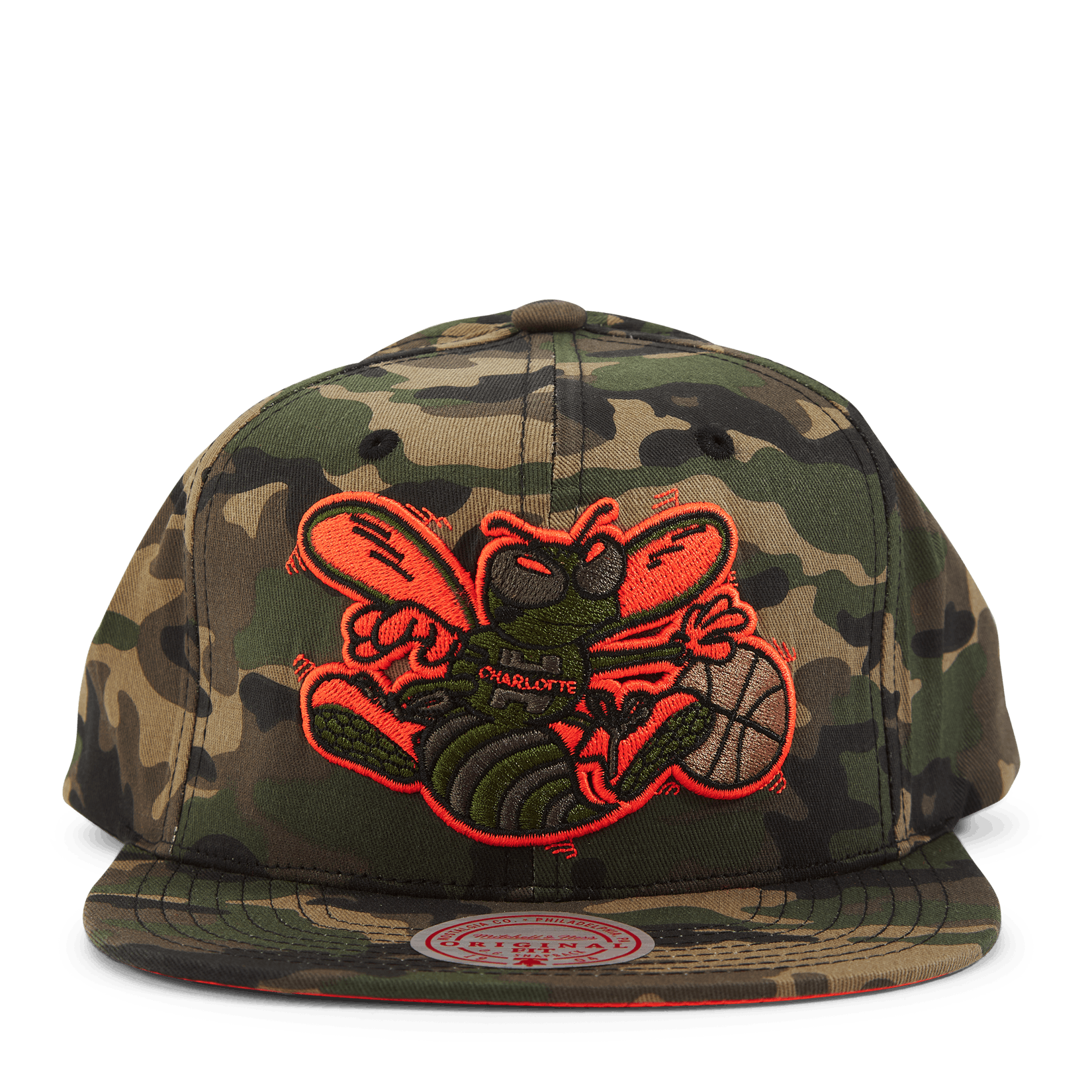 Hornets Neon Camo Pop Snapback HWC