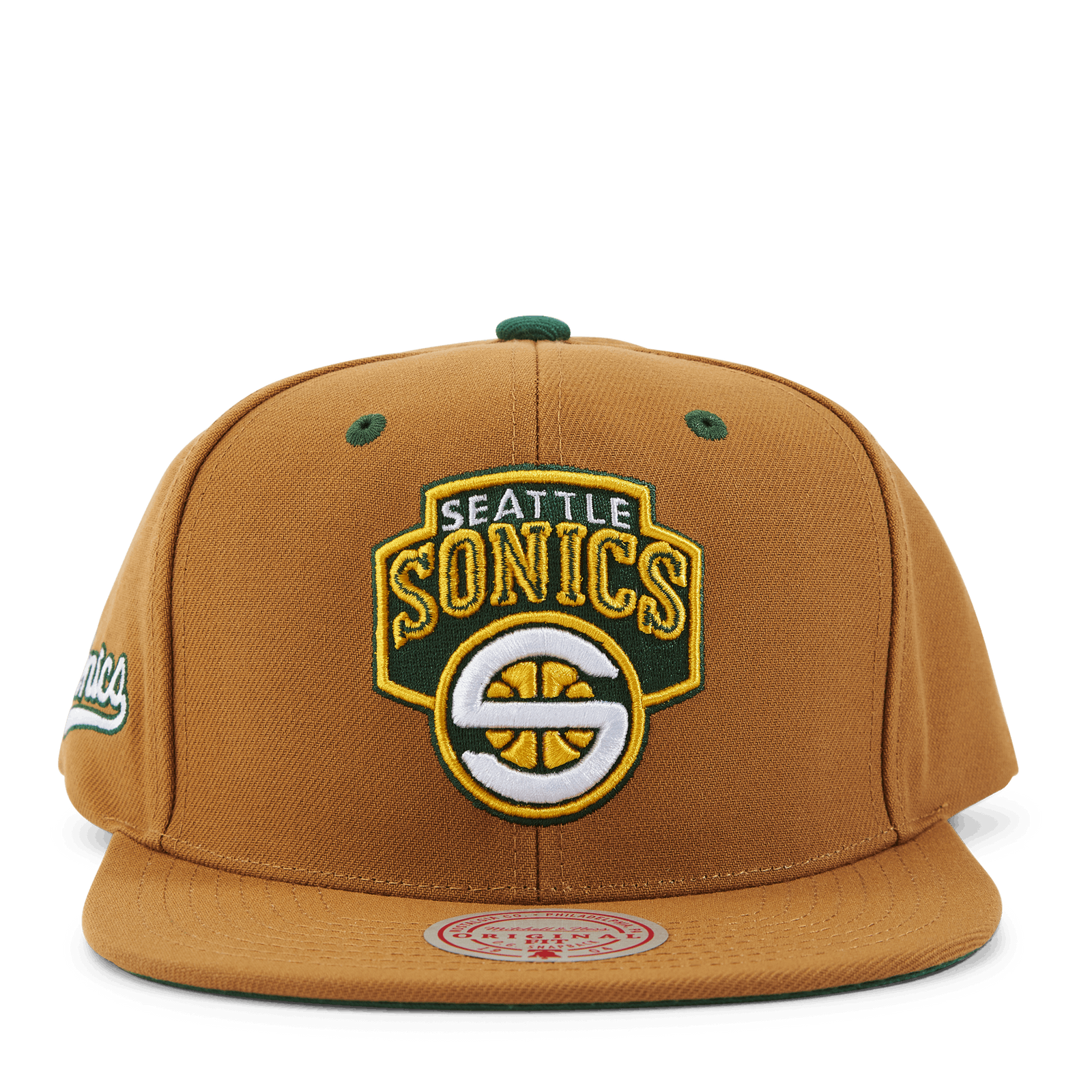 Sonics Wheat Tc Snapback HWC