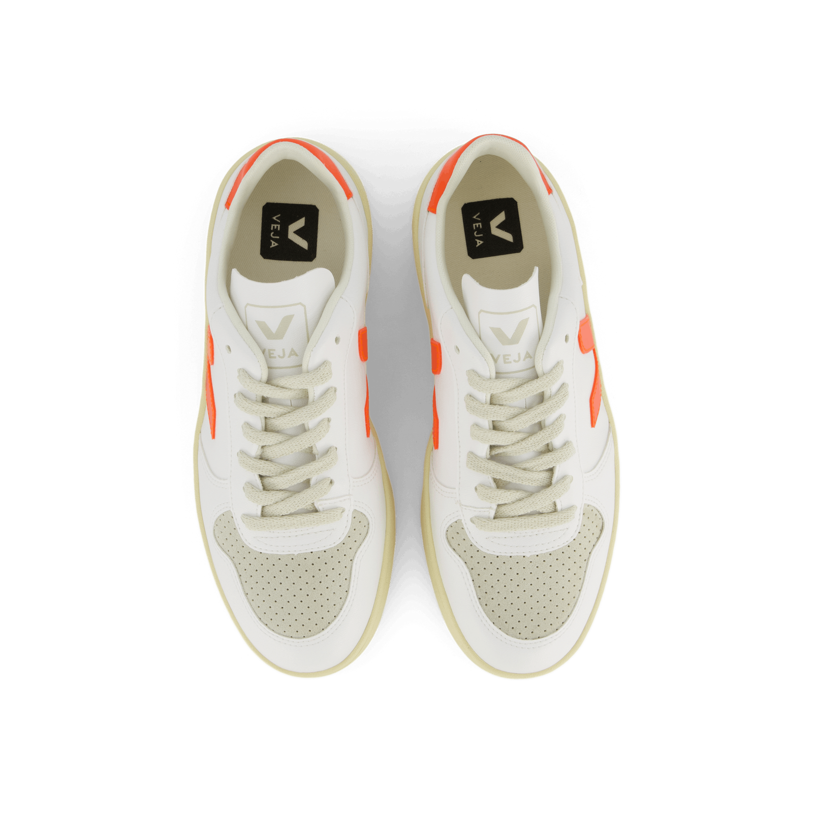 V-10 Cwl White Orange Fluo