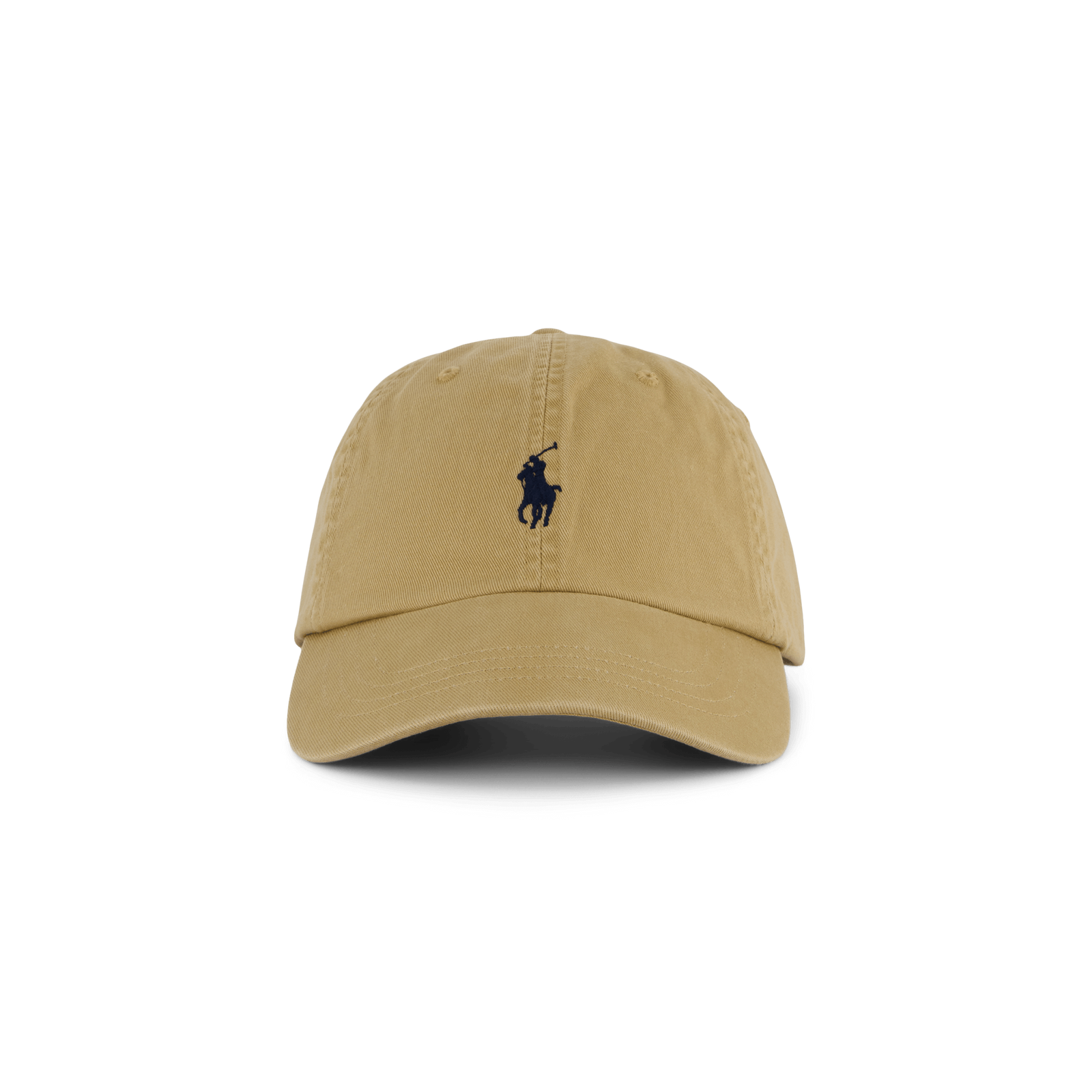 Cotton Chino Baseball Cap Luxury Tan/Newport Navy