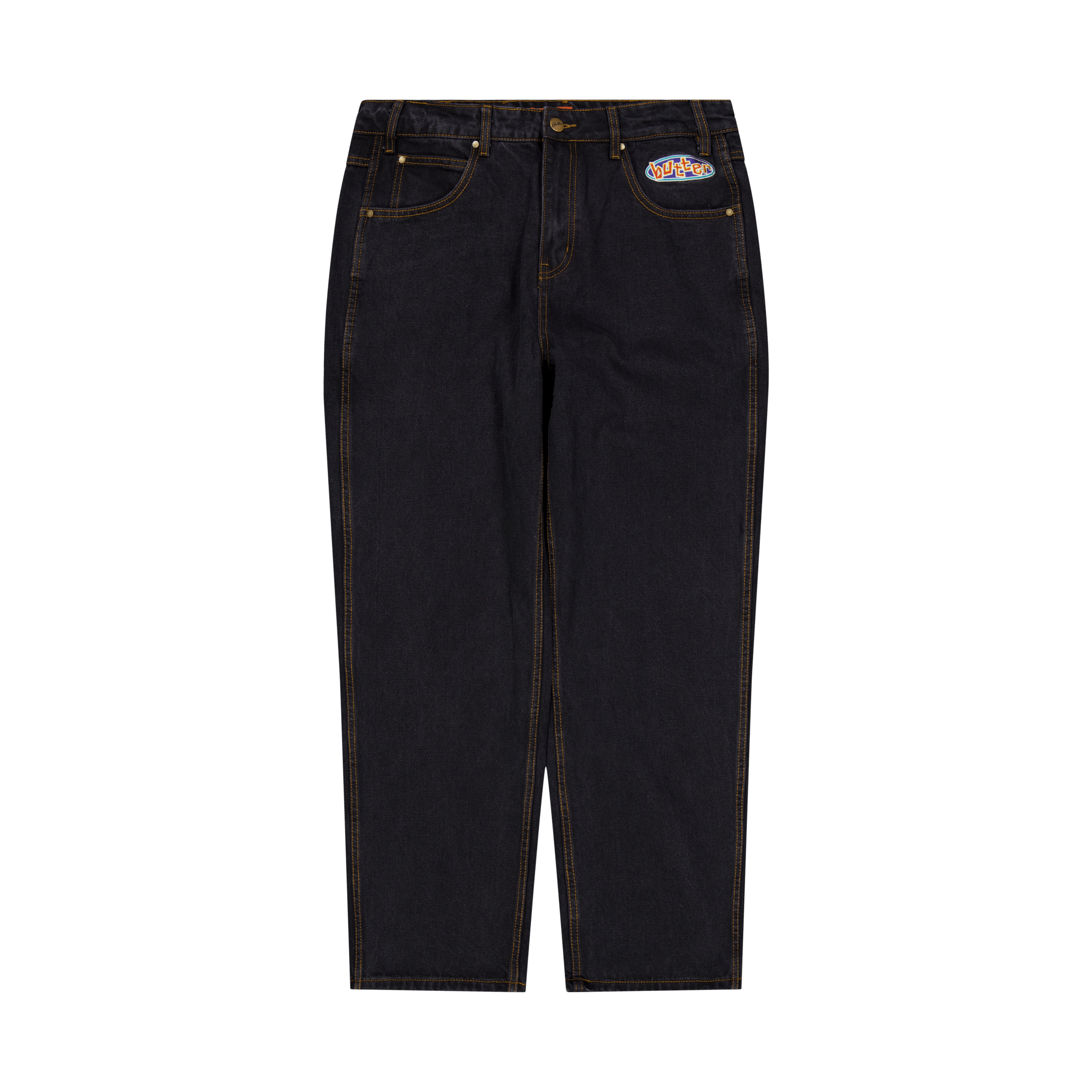 Butter Goods Scattered Denim Pant | Caliroots.com