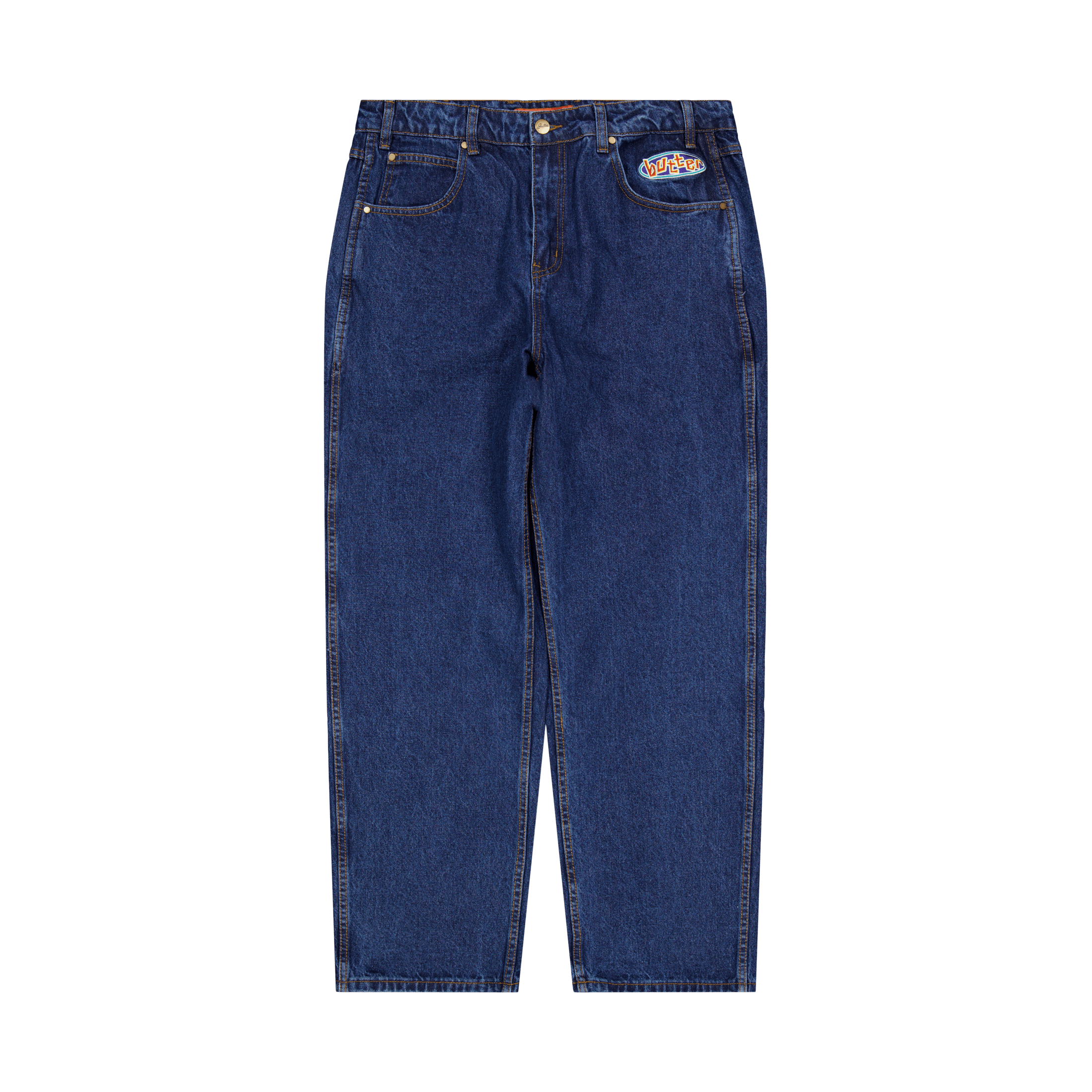 Butter Goods Scattered Denim Pant | Caliroots.com