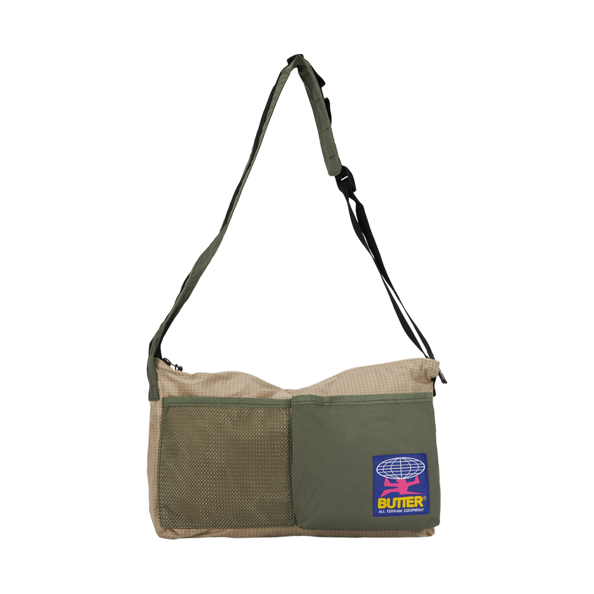 Terrain Ripstop Side Bag Stone / Khaki