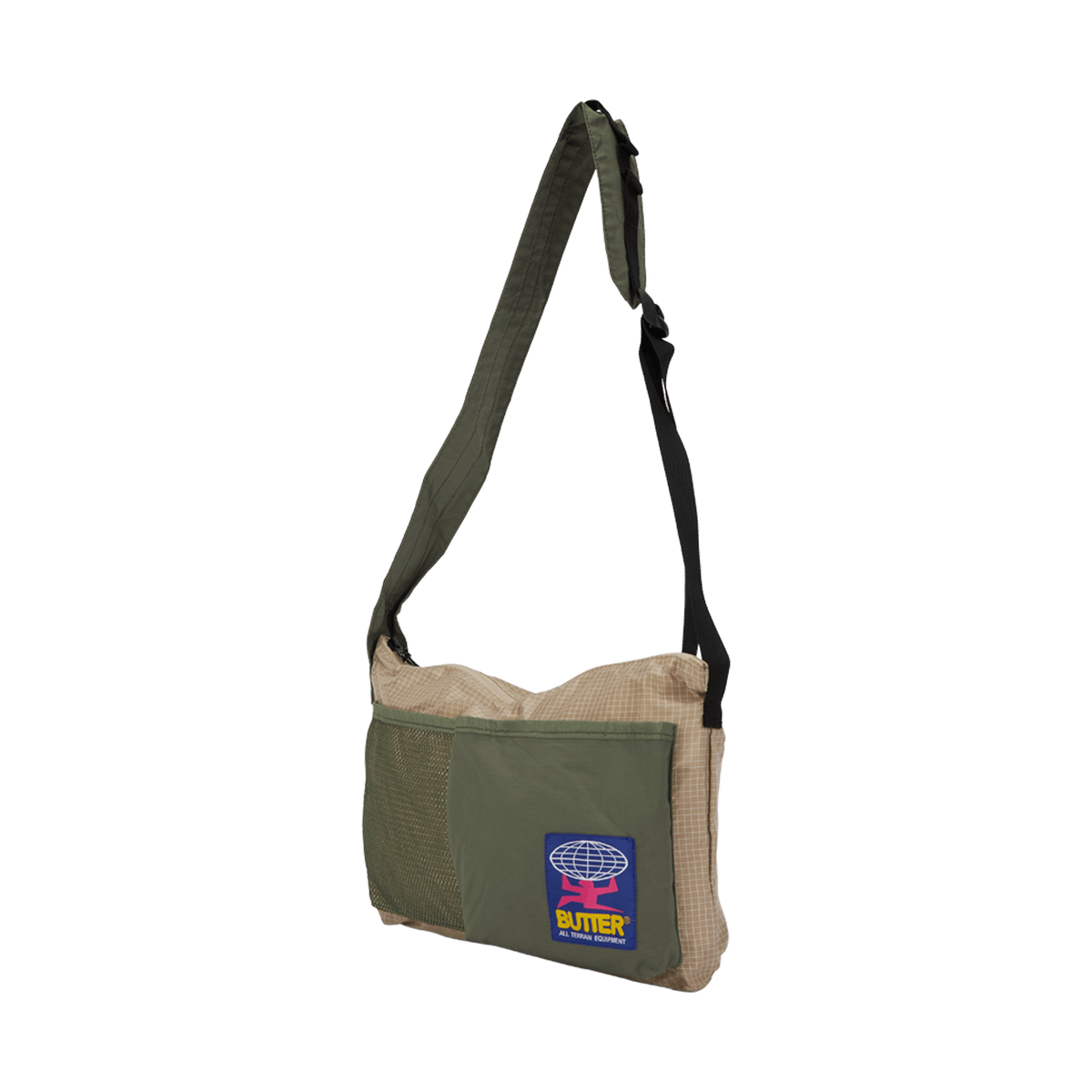 Terrain Ripstop Side Bag Stone / Khaki